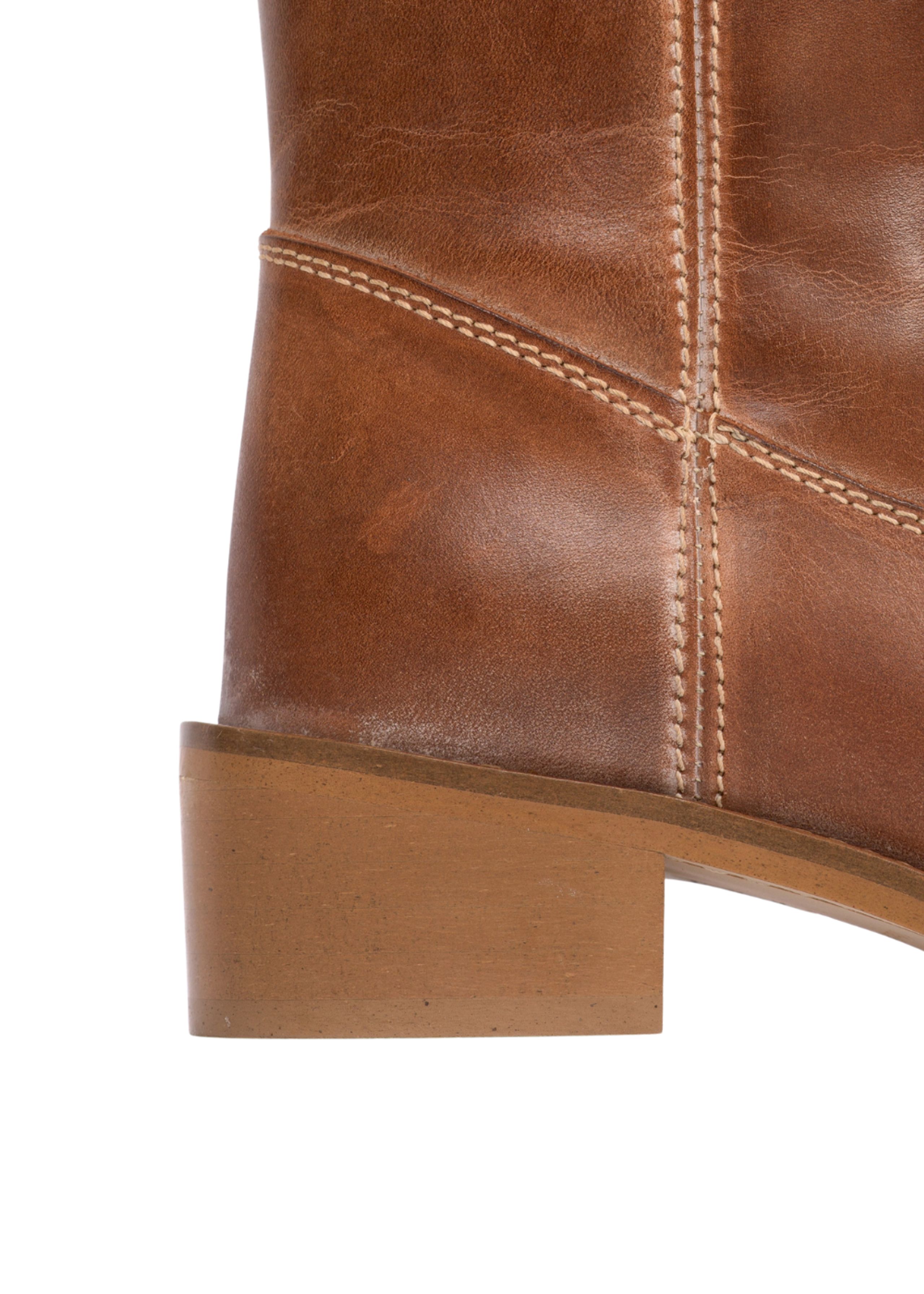 DICO - Boots - Julia Boots - Cognac (Escovado Leather)