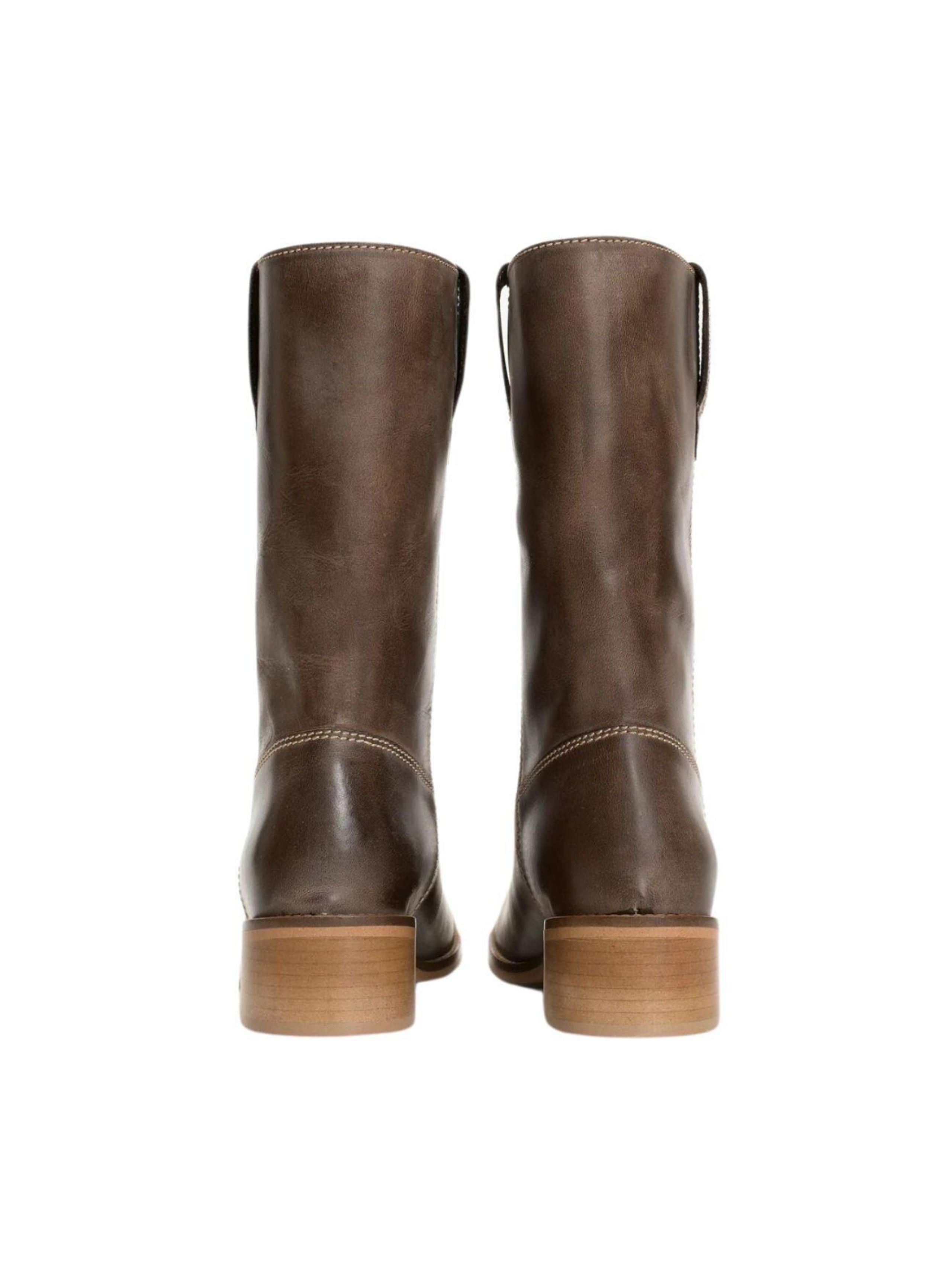 DICO - Boots - Julia Boots - Dark Brown (Escovado Leather)