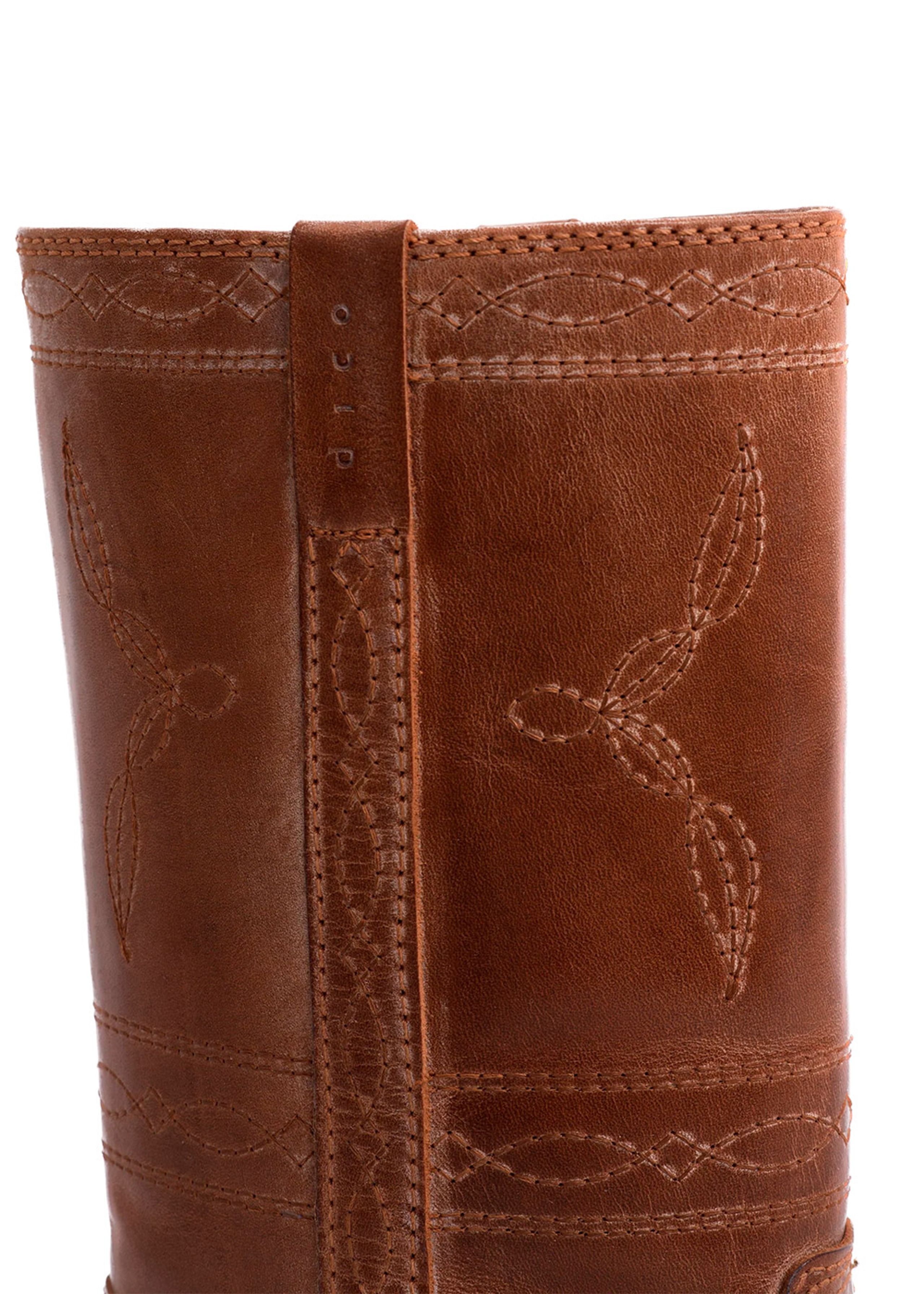 DICO - Boots - Julia Western Stitching - Cognac