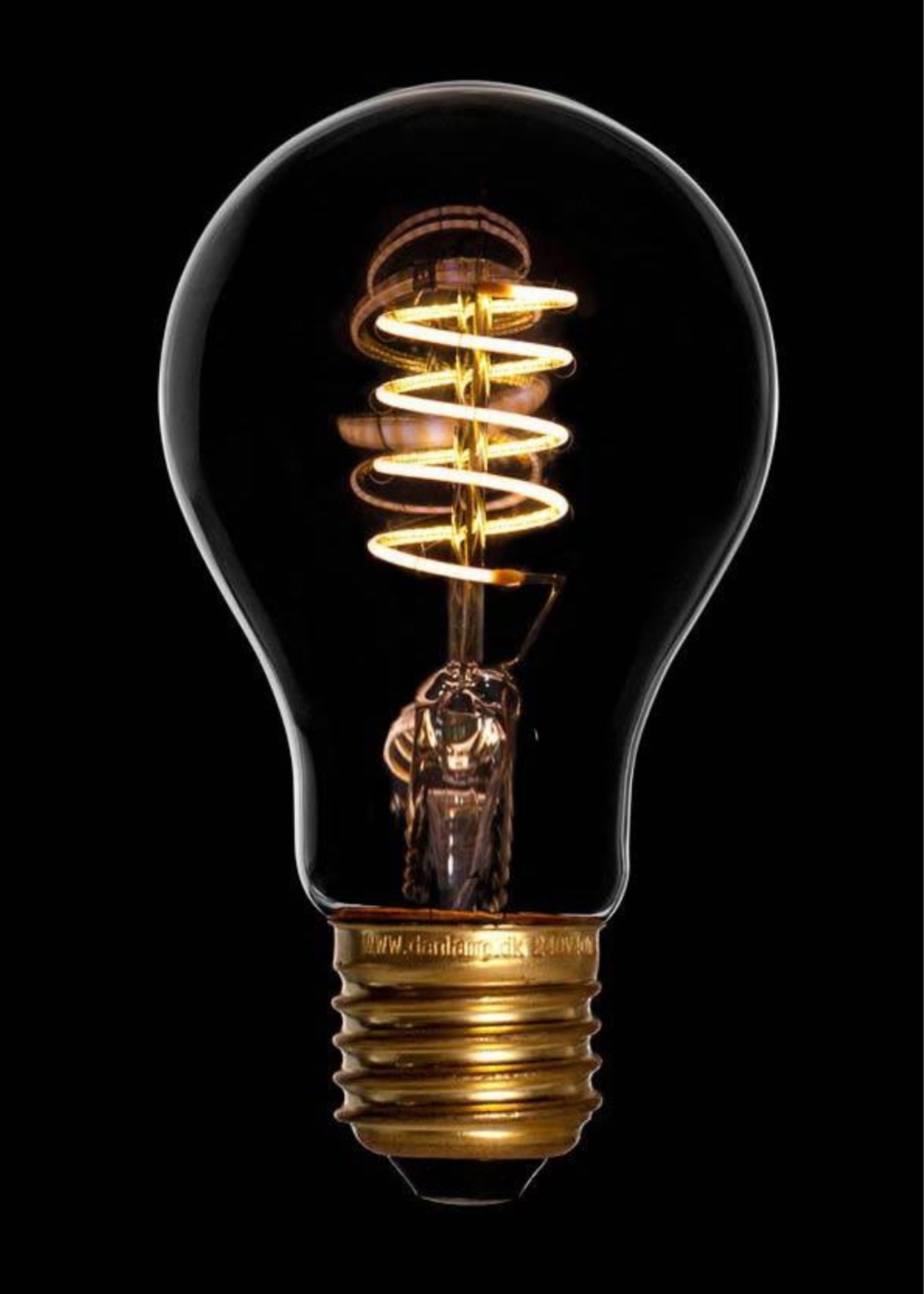 Diolux - Bulb - DANLAMP LED Edison 4W 922 300lm E27 dim 320° - One Size