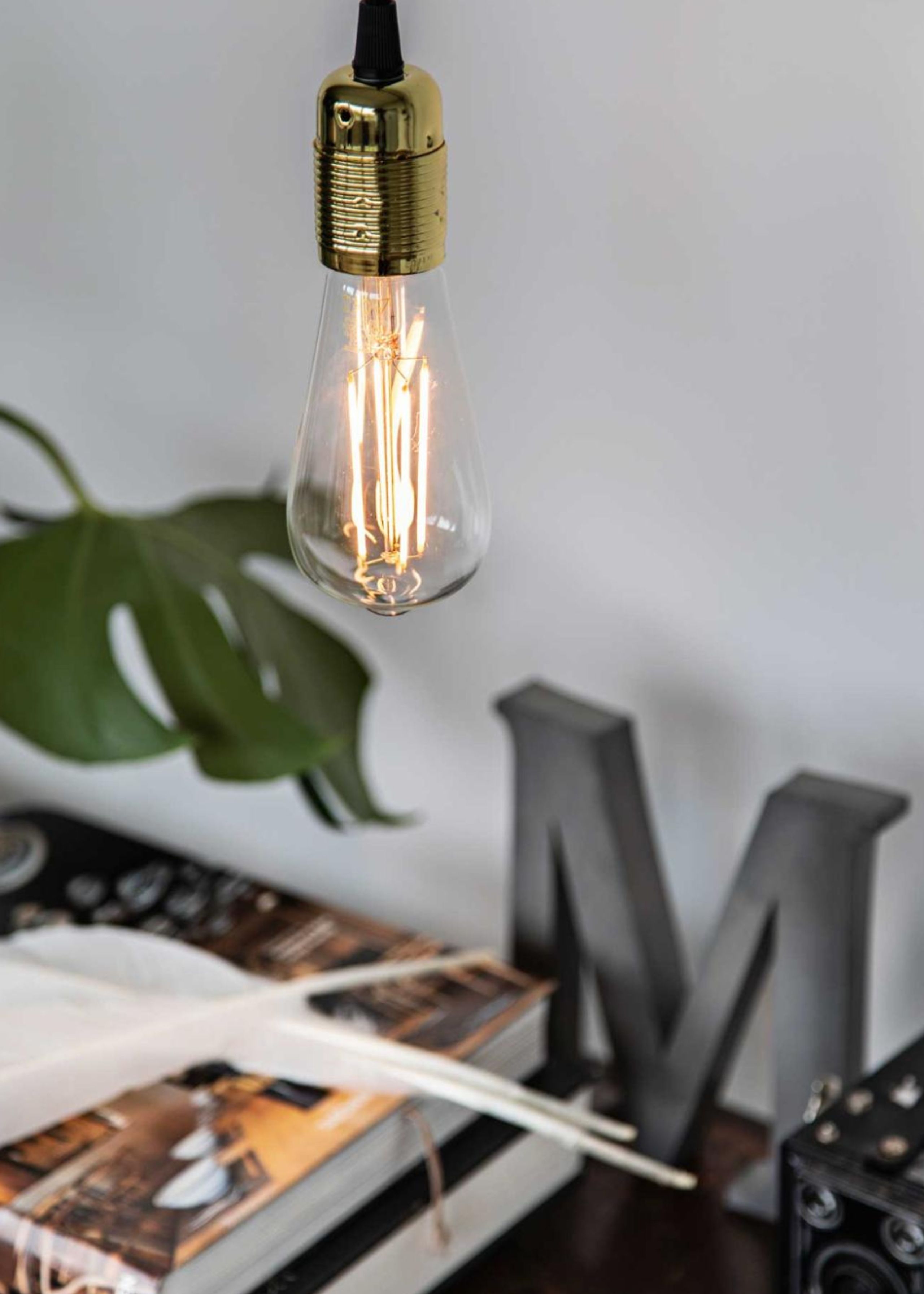 Diolux - Pere - DANLAMP LED Edison 4W 922 300lm E27 dim 320° - One Size