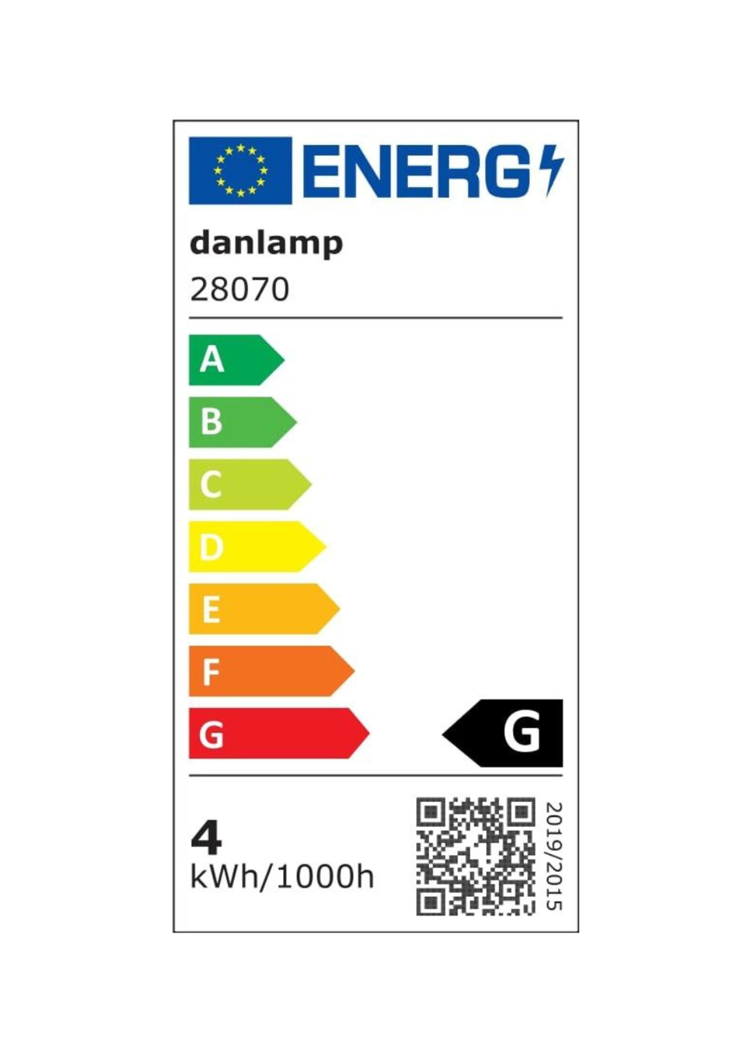 Diolux - Pere - DANLAMP LED Edison 4W 922 300lm E27 dim 320° - One Size