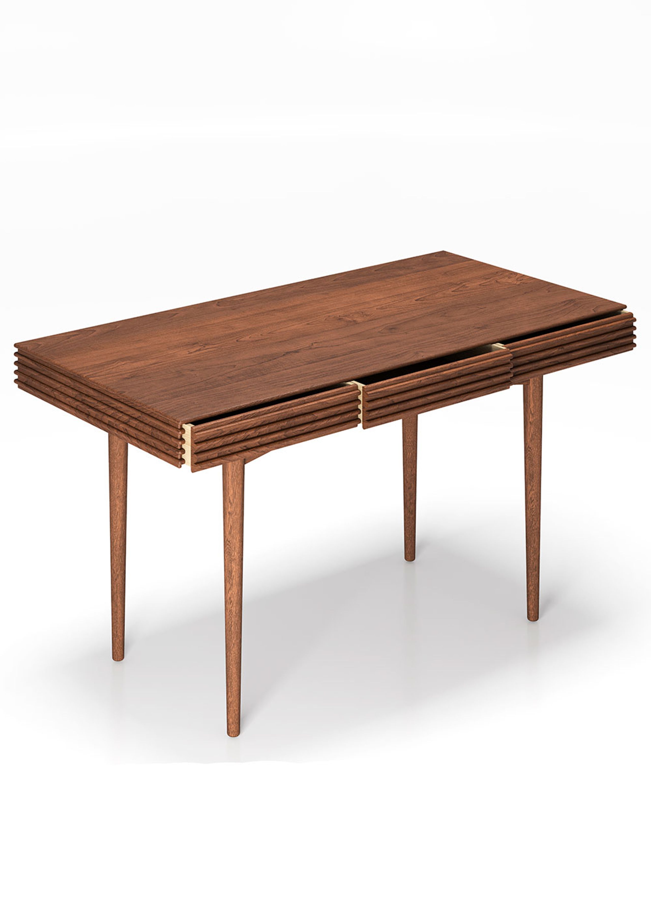 dk3 - Skrivebord - Groove Desk - Smoked Oak