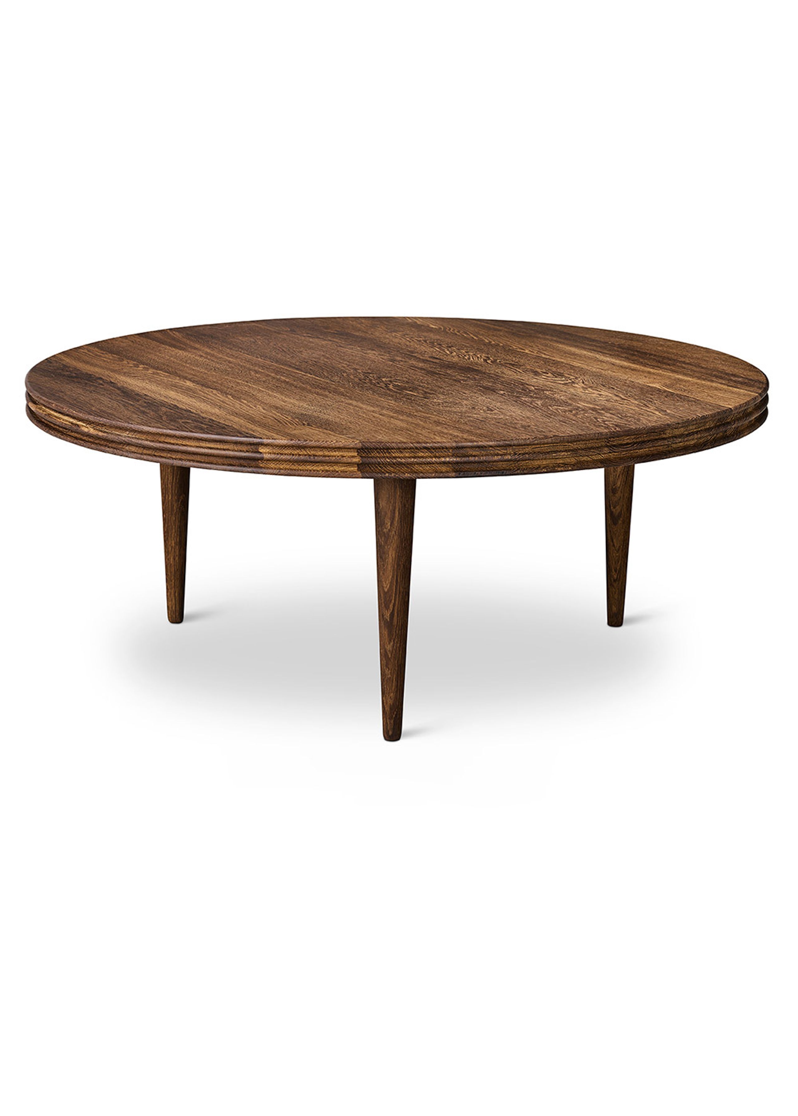 dk3 - Sofabord - Groove Coffee Table - Smoked Oak