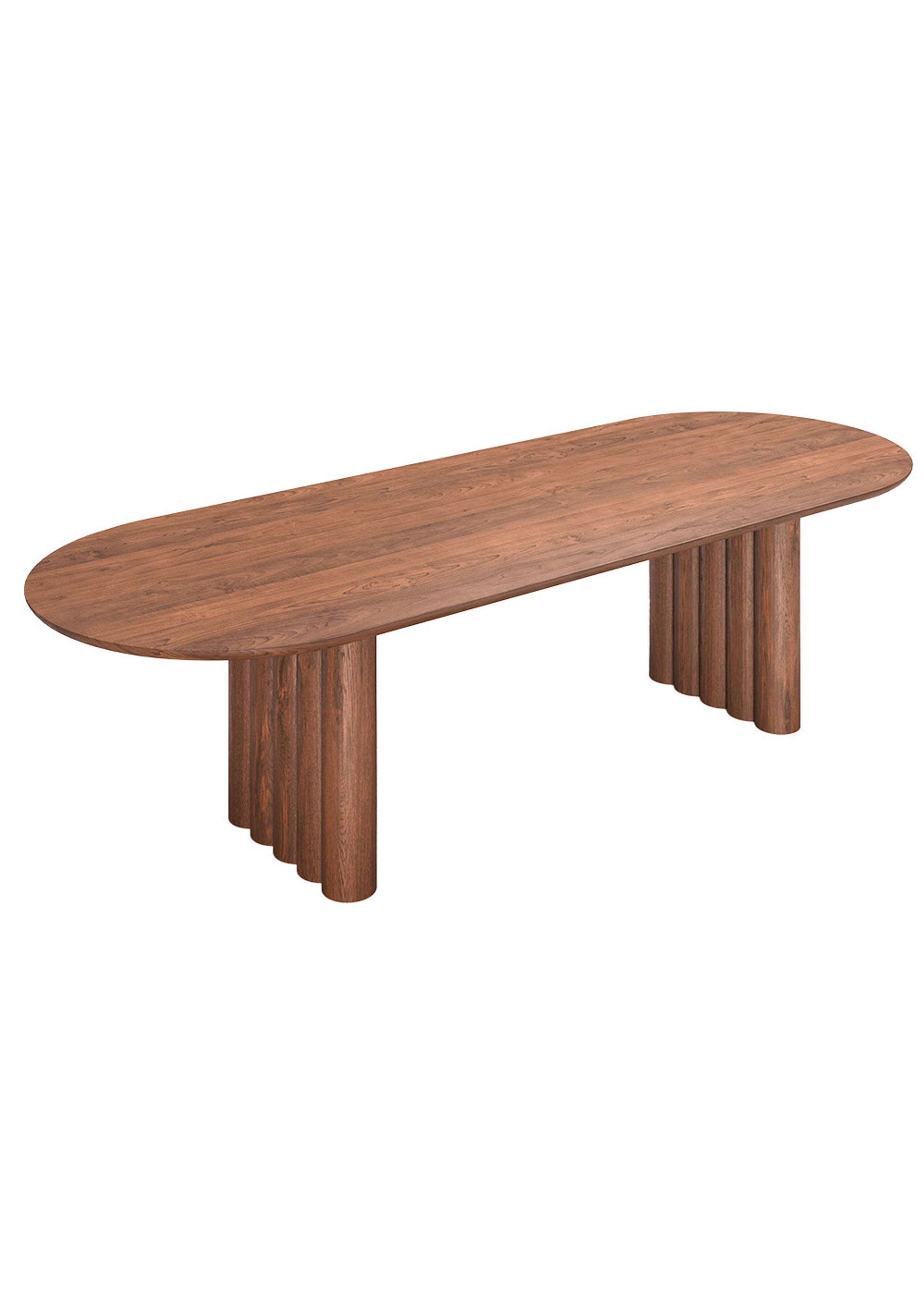 dk3 - Esstisch - Plush Table Oval - Smoked Oak