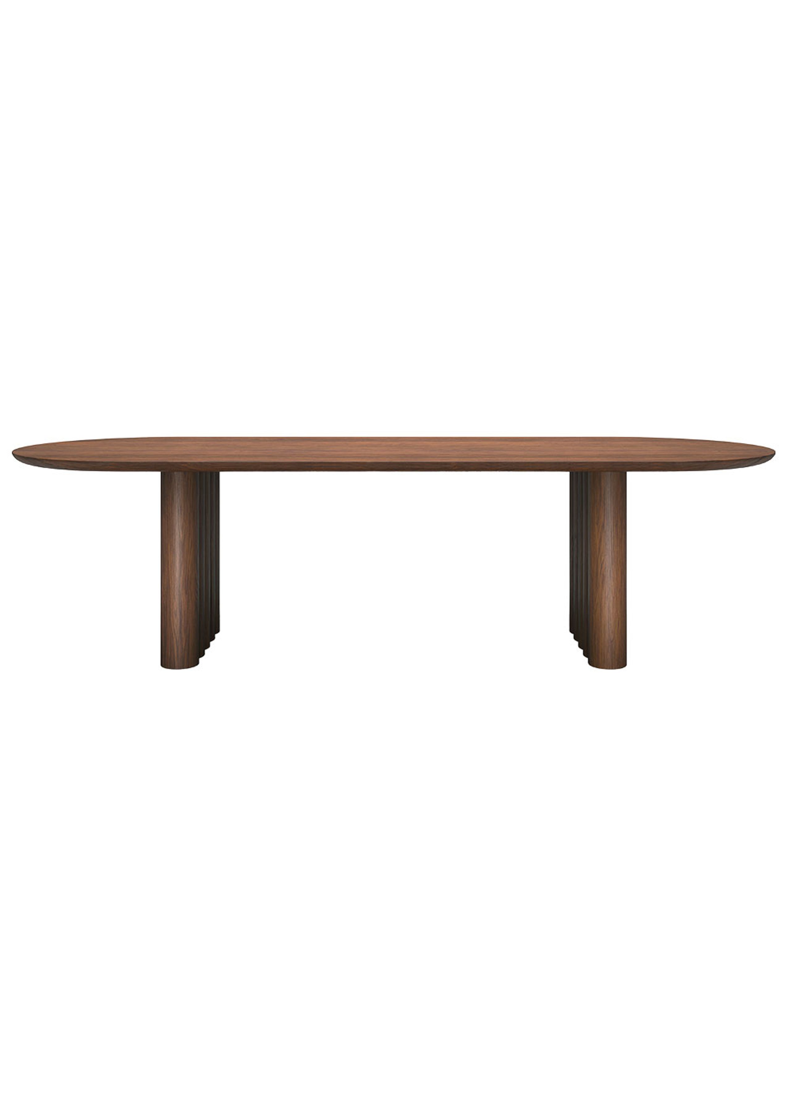 dk3 - Tavolo da pranzo - Plush Table Oval - Walnut