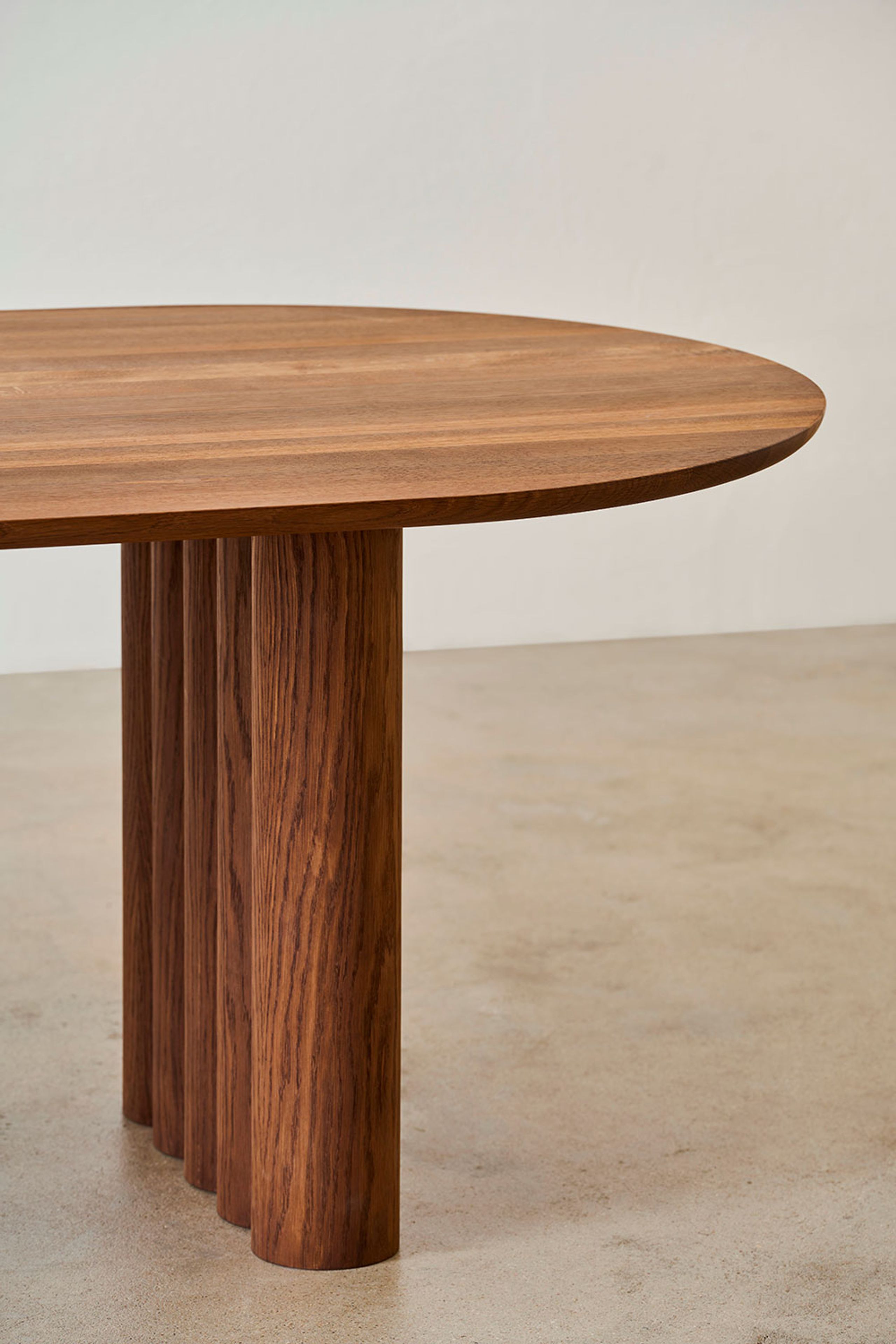 dk3 - Tavolo da pranzo - Plush Table Oval - Walnut