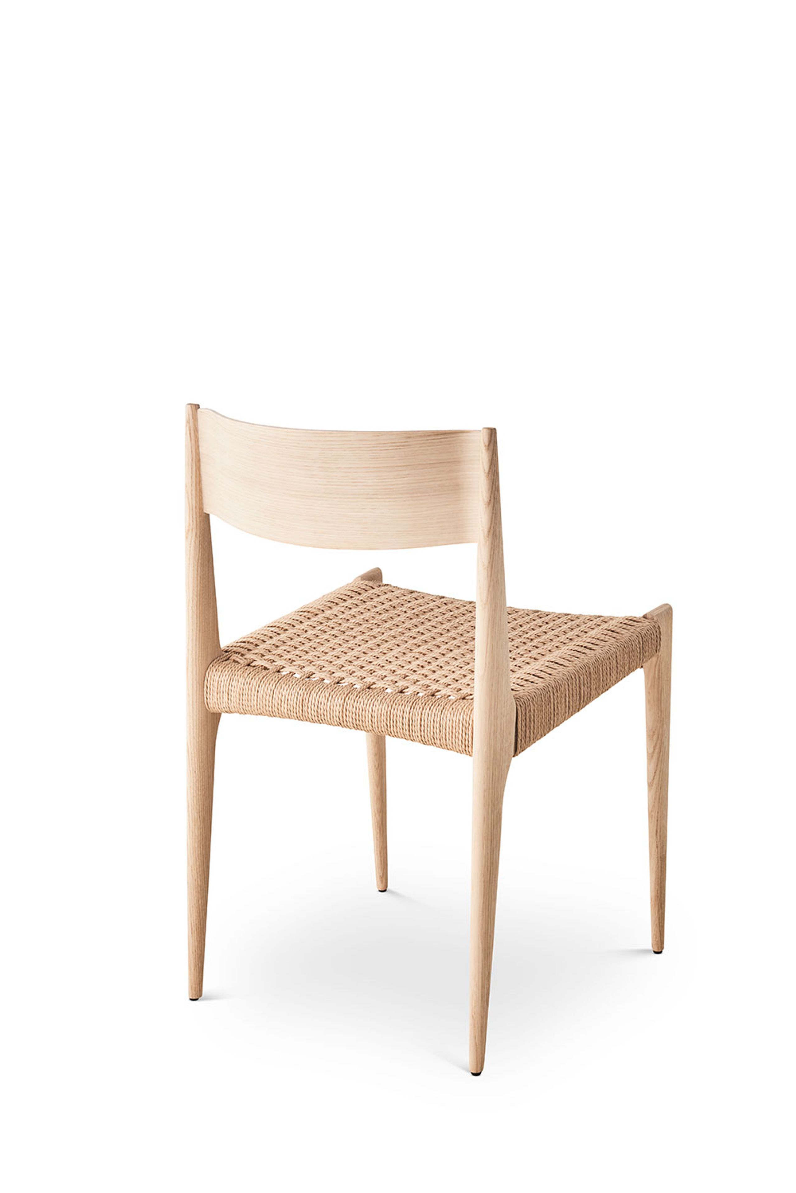 dk3 - Stol - PIA CHAIR - Eg - Hvid olie