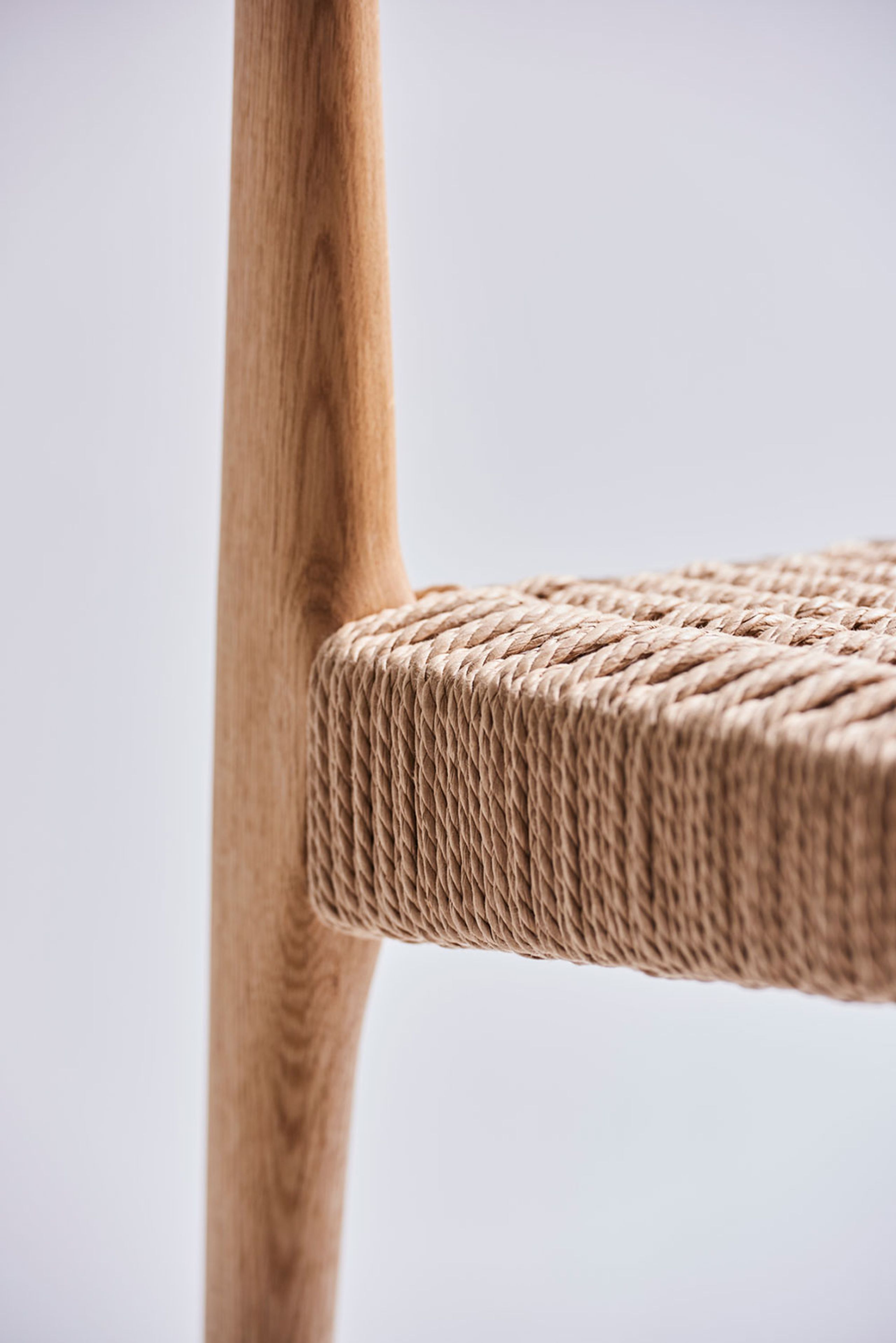 dk3 - Stol - PIA CHAIR - Eg - Hvid olie