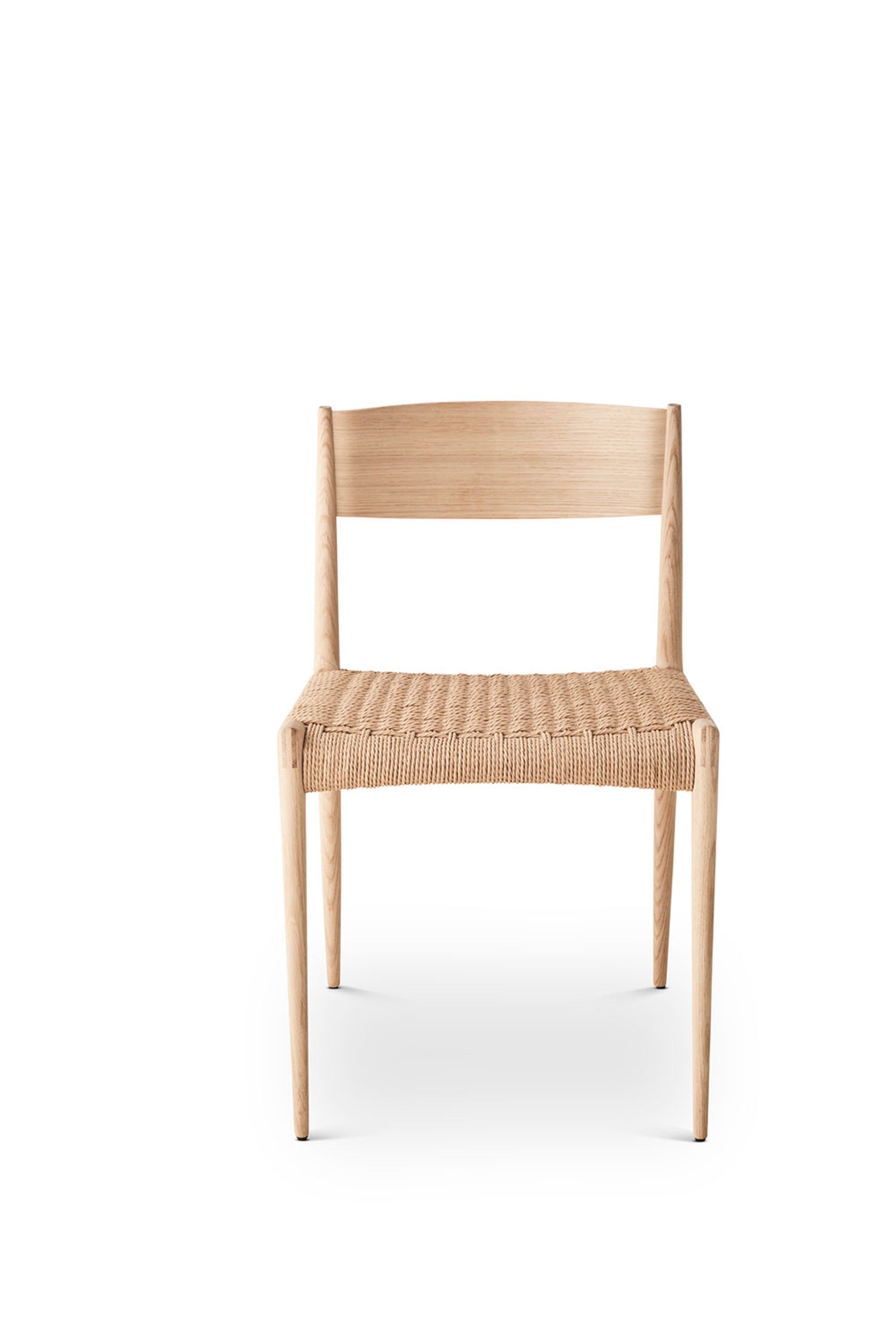 dk3 - Stol - PIA CHAIR - Eg - Hvid olie