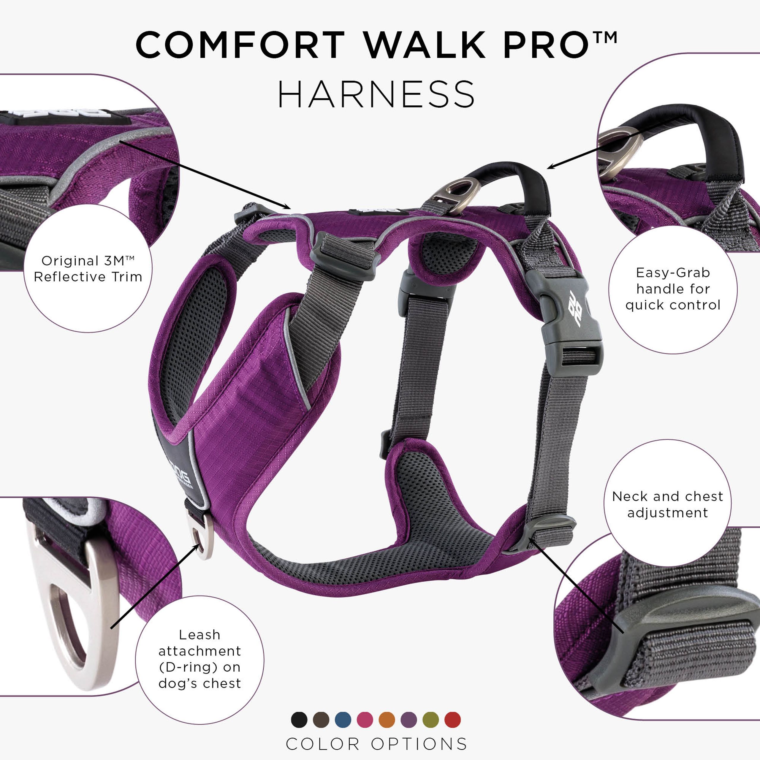 Dog Copenhagen - - Comfort Walk Pro Sele - Purple Passion