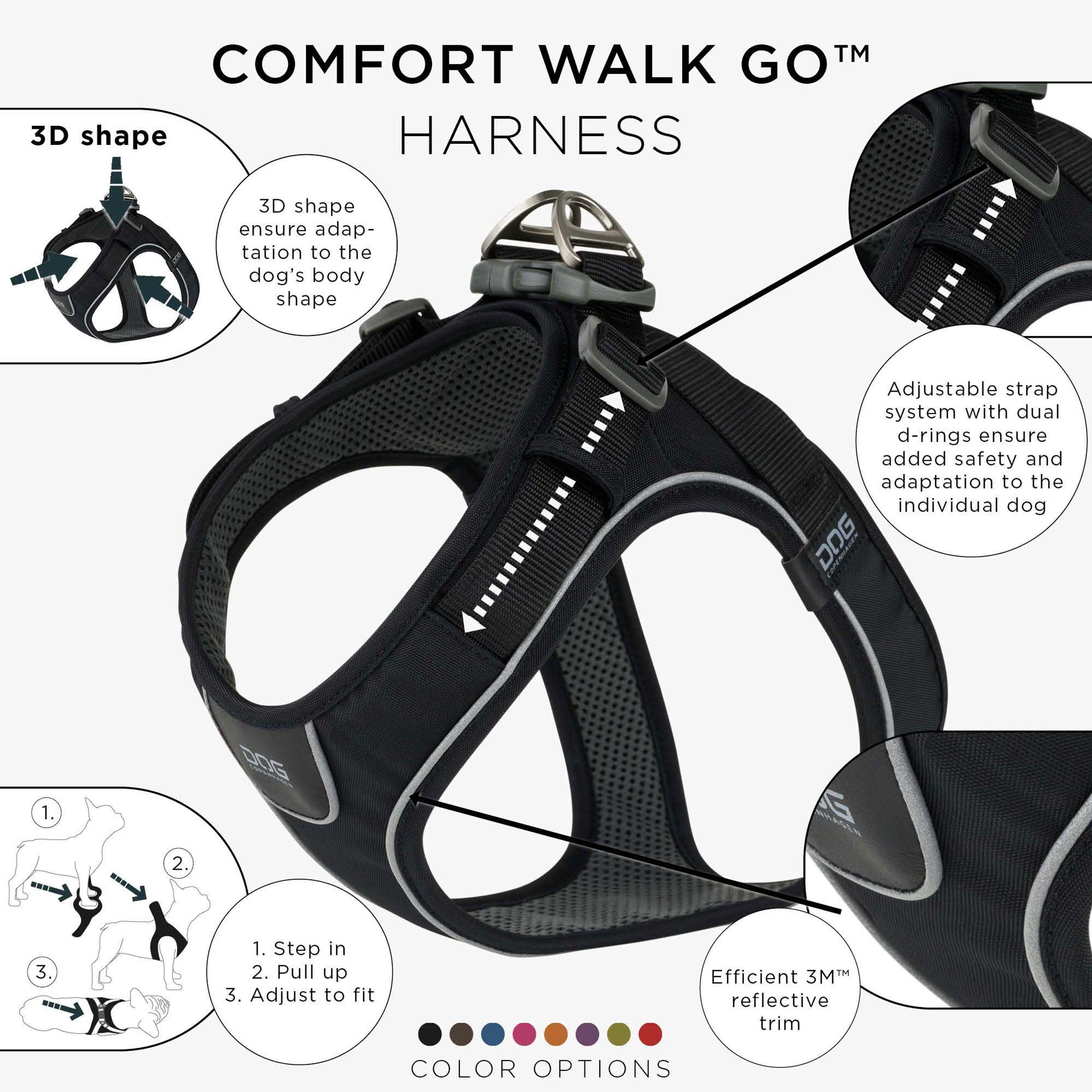 Dog Copenhagen - Harness - Comfort Walk Go Sele - Black
