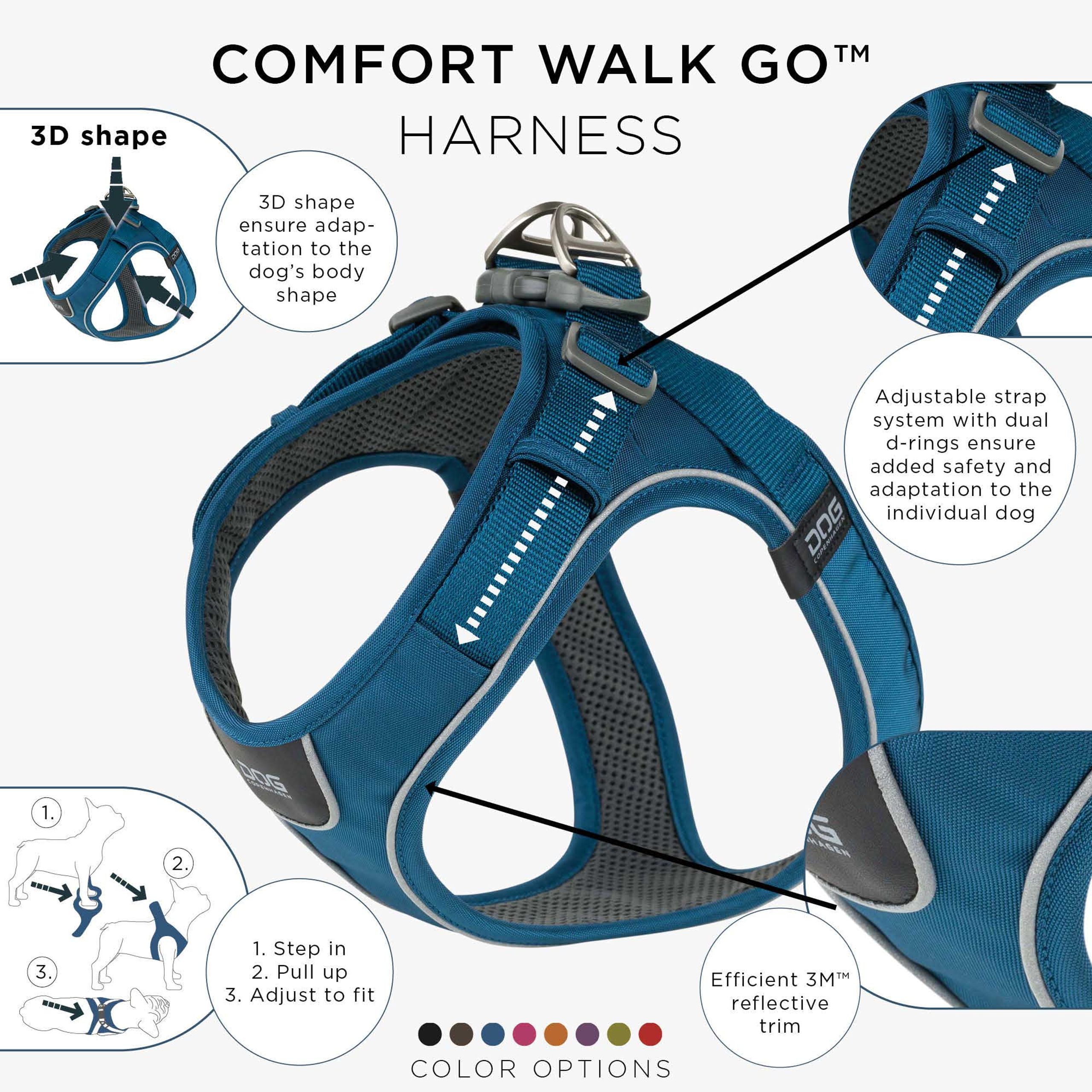 Dog Copenhagen - Sele - Comfort Walk Go Sele - Ocean Blue