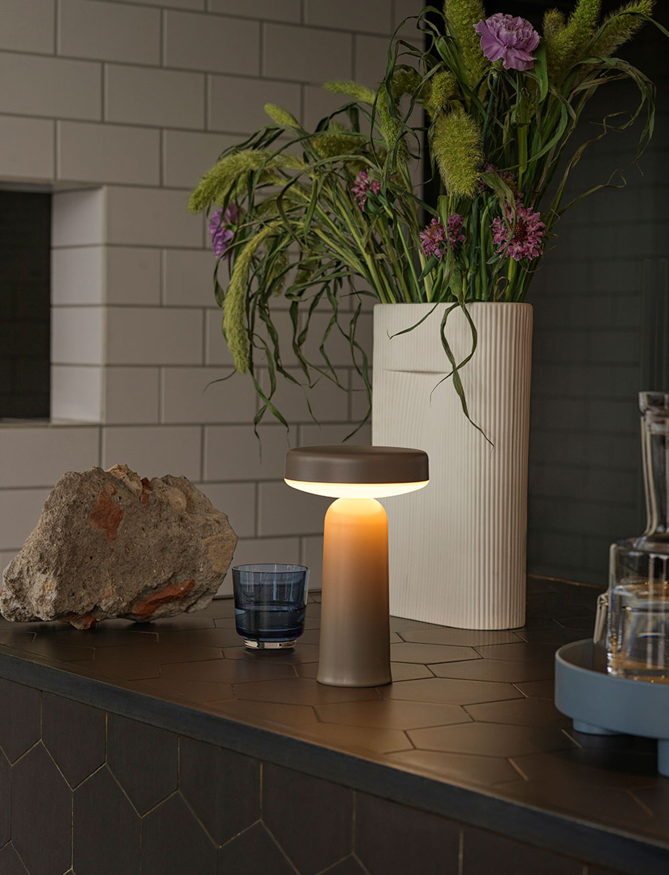 - - Ease Portable Lamp - Light Blue