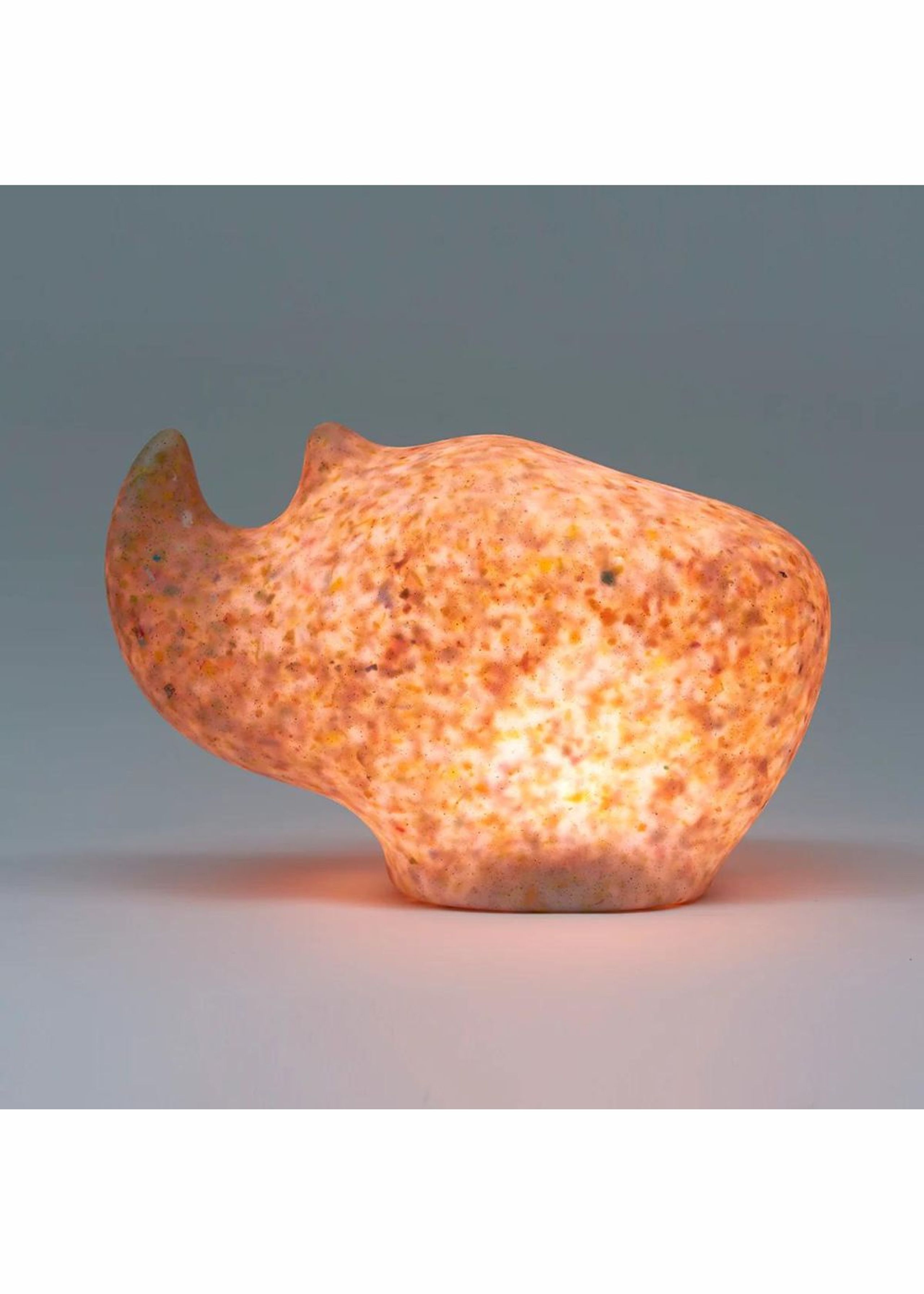 ecoBirdy - Kinderlampe - Rhino Lamp Bulb - Vanilla