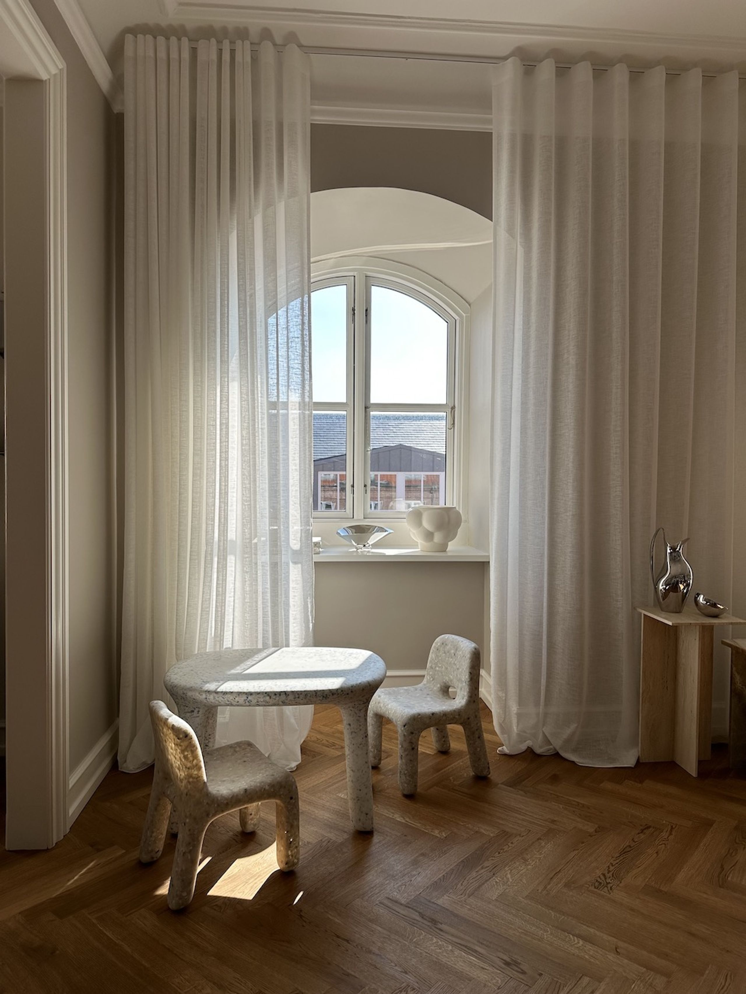 ecoBirdy - Kids chair - Charlie Chair - Off-white