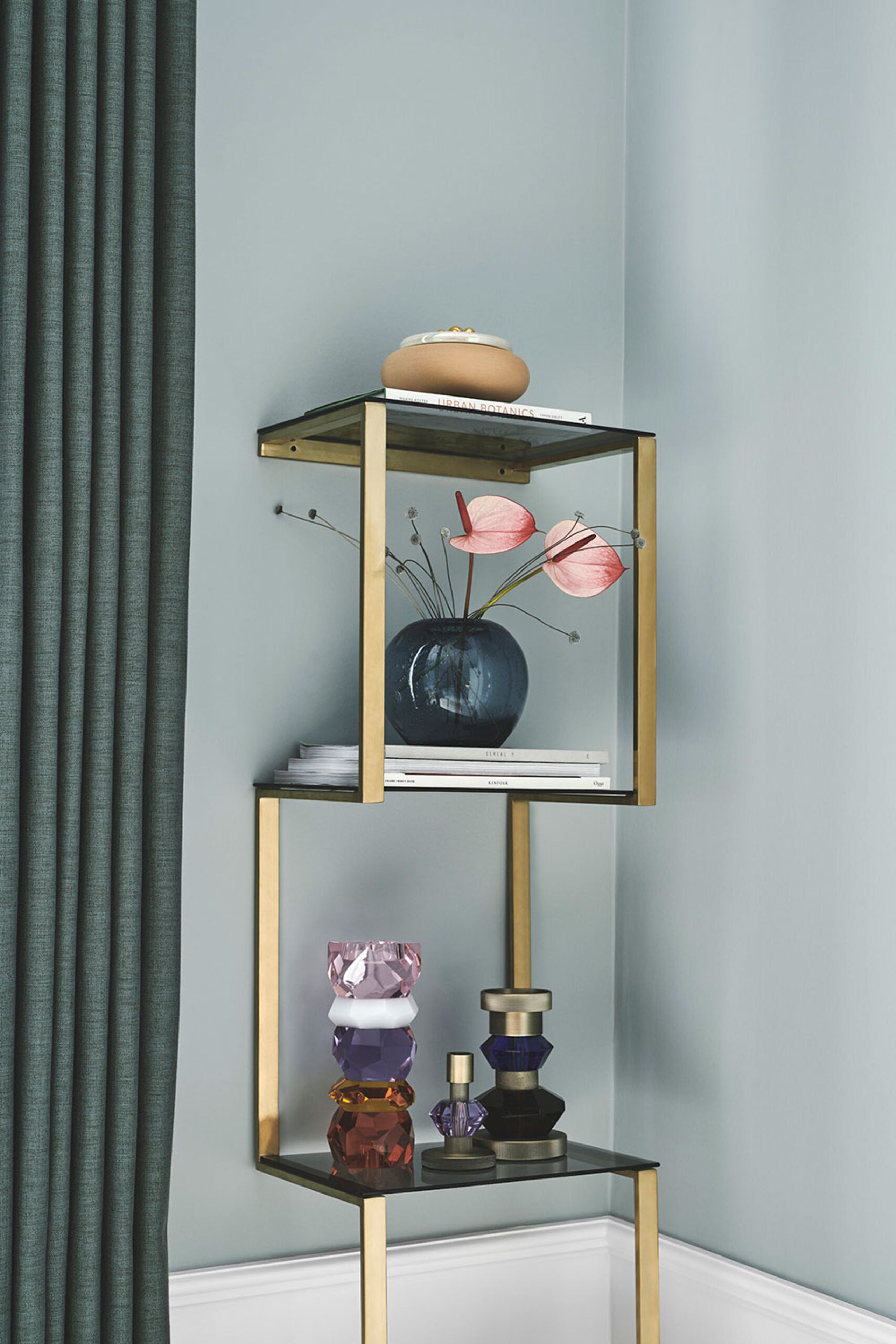 eden outcast - Kerzenständer - Candy Candle - Lavender