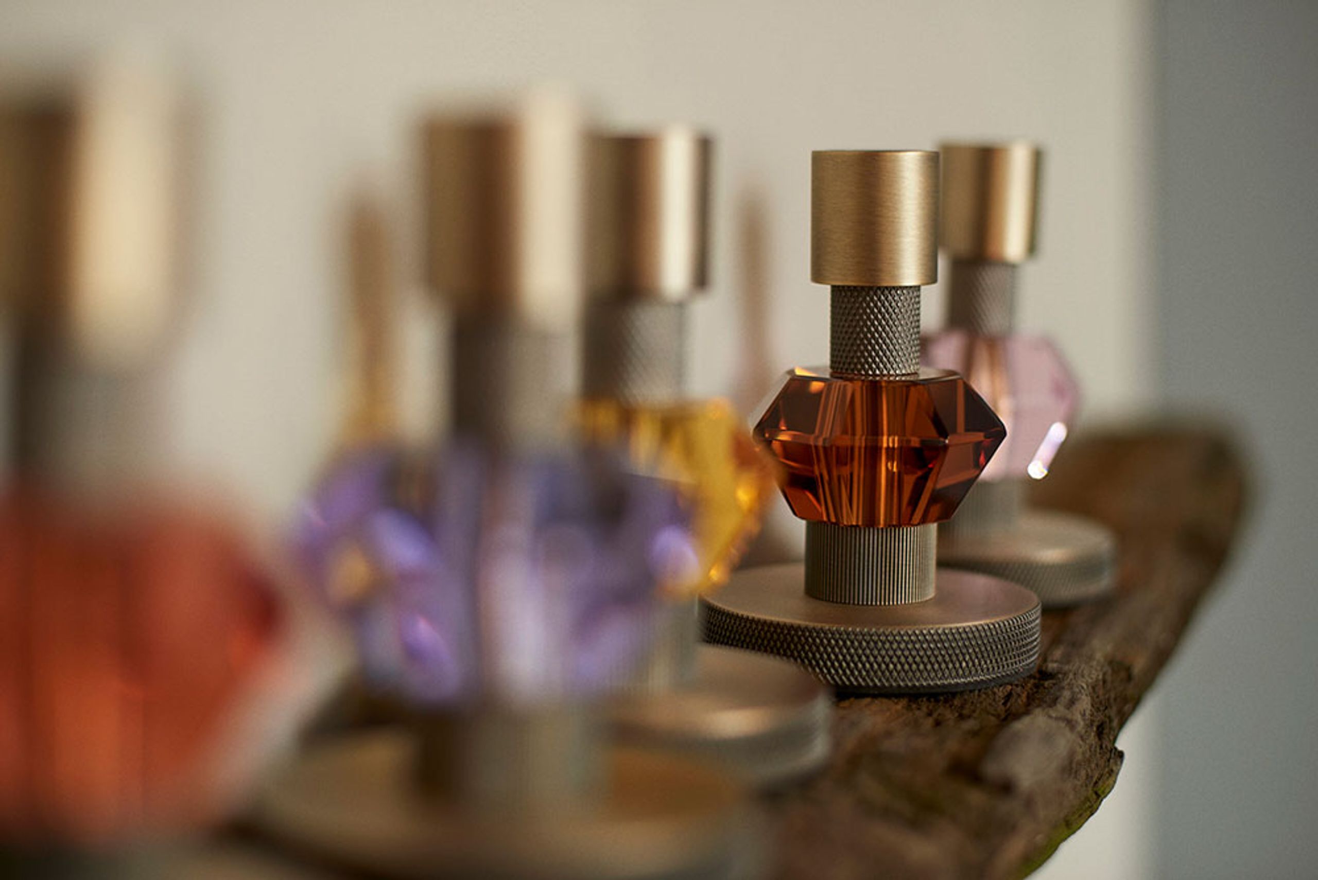 eden outcast - Kerzenständer - Candy Candle - Lavender