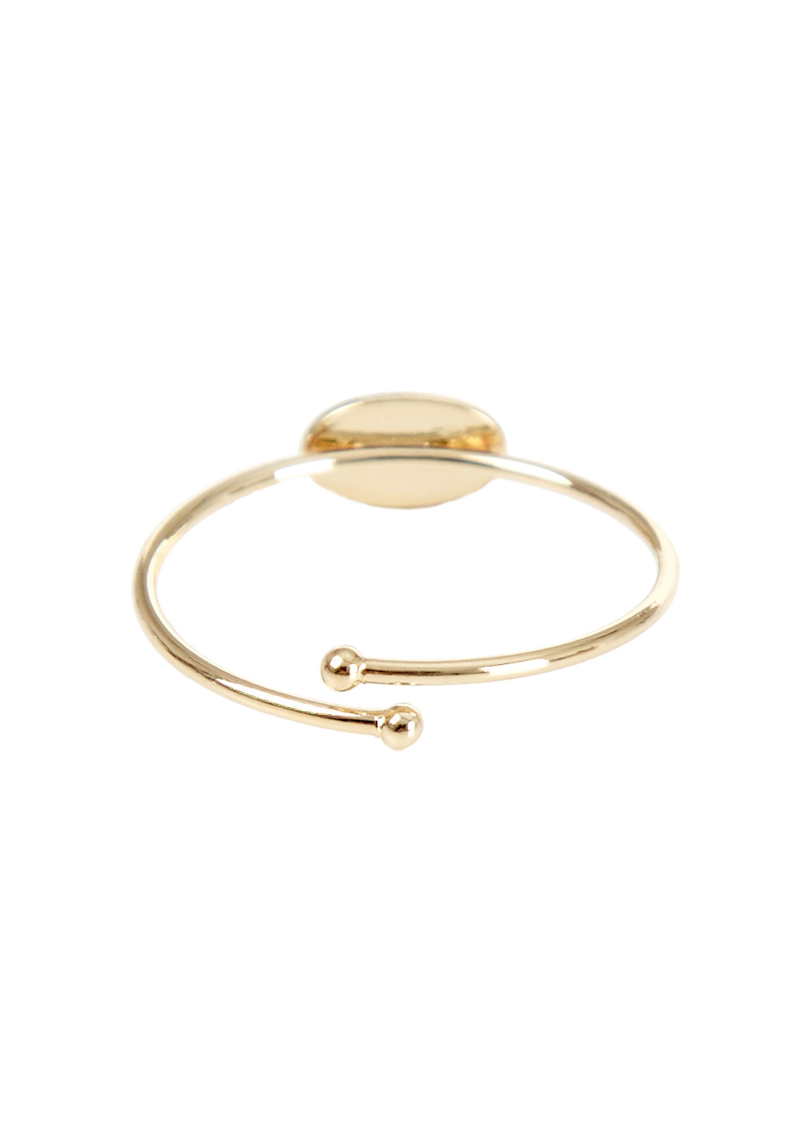 Trois Petits Points - Ring - Ellipse Ring - Gold no. 1