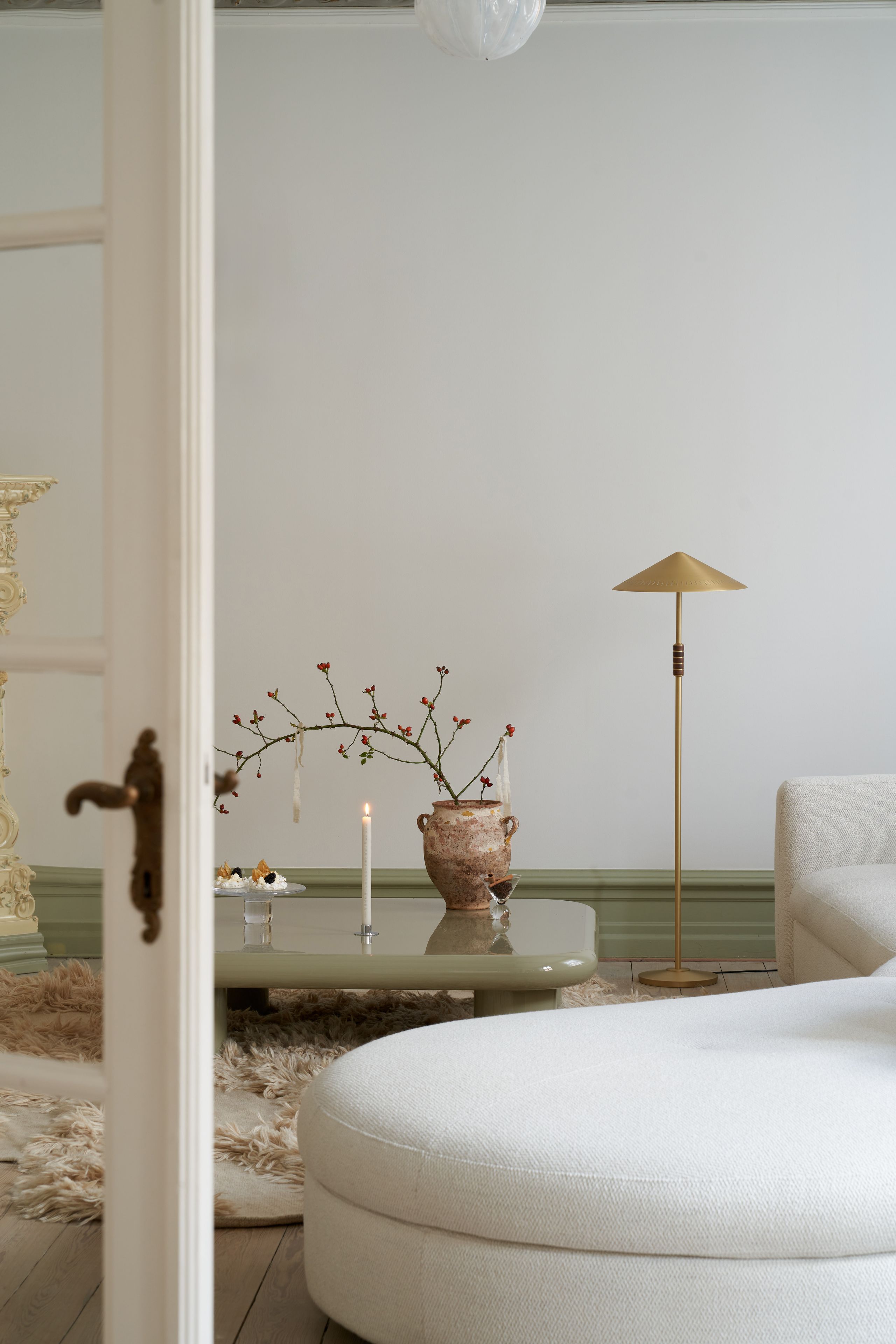 Ester&Erik - Calendar candle - Cylindrical Calendar Candle by Ester&Erik - Ivory