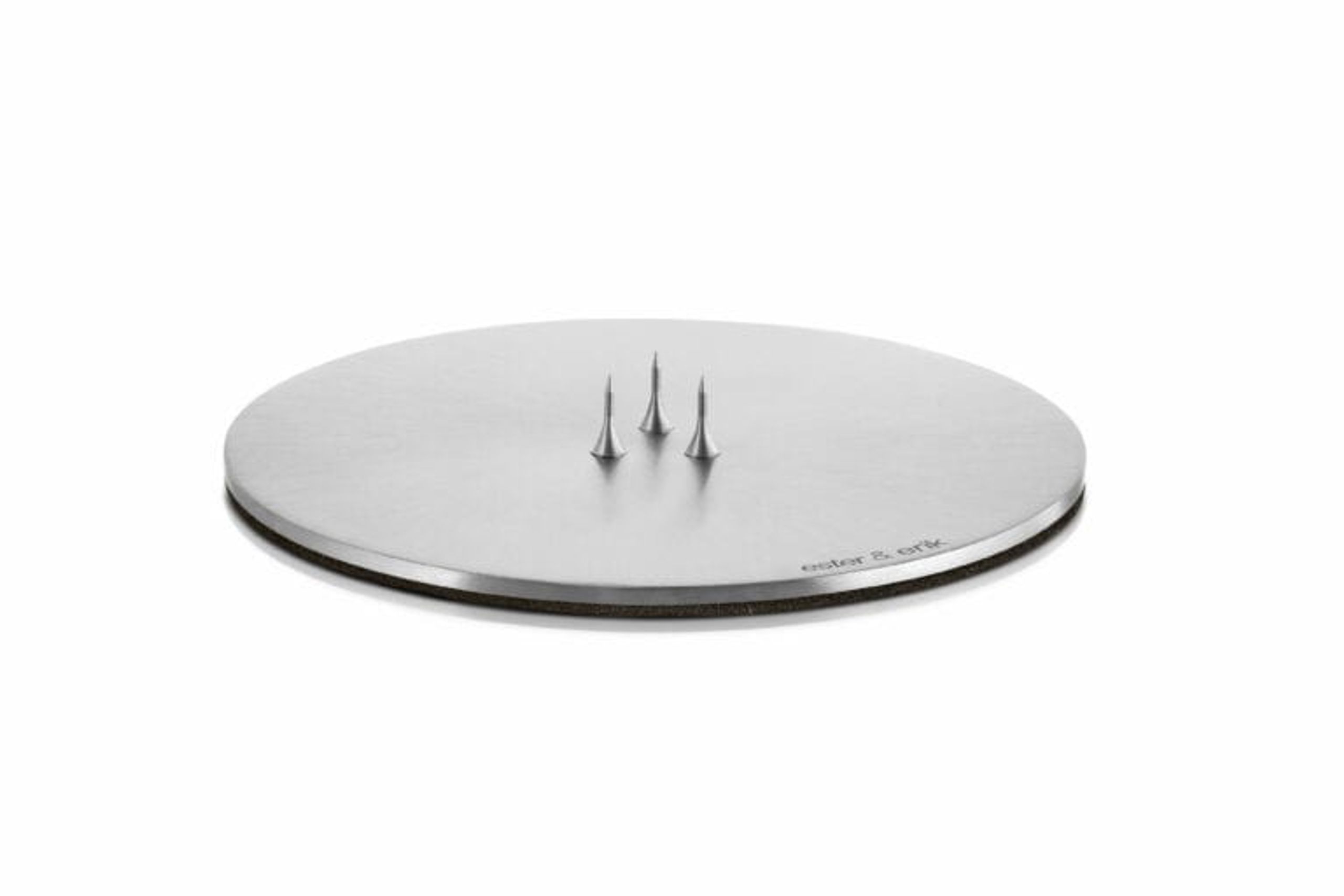 Ester&Erik - Plaque d'éclairage - Light plate 1 stk. - Brushed Silver