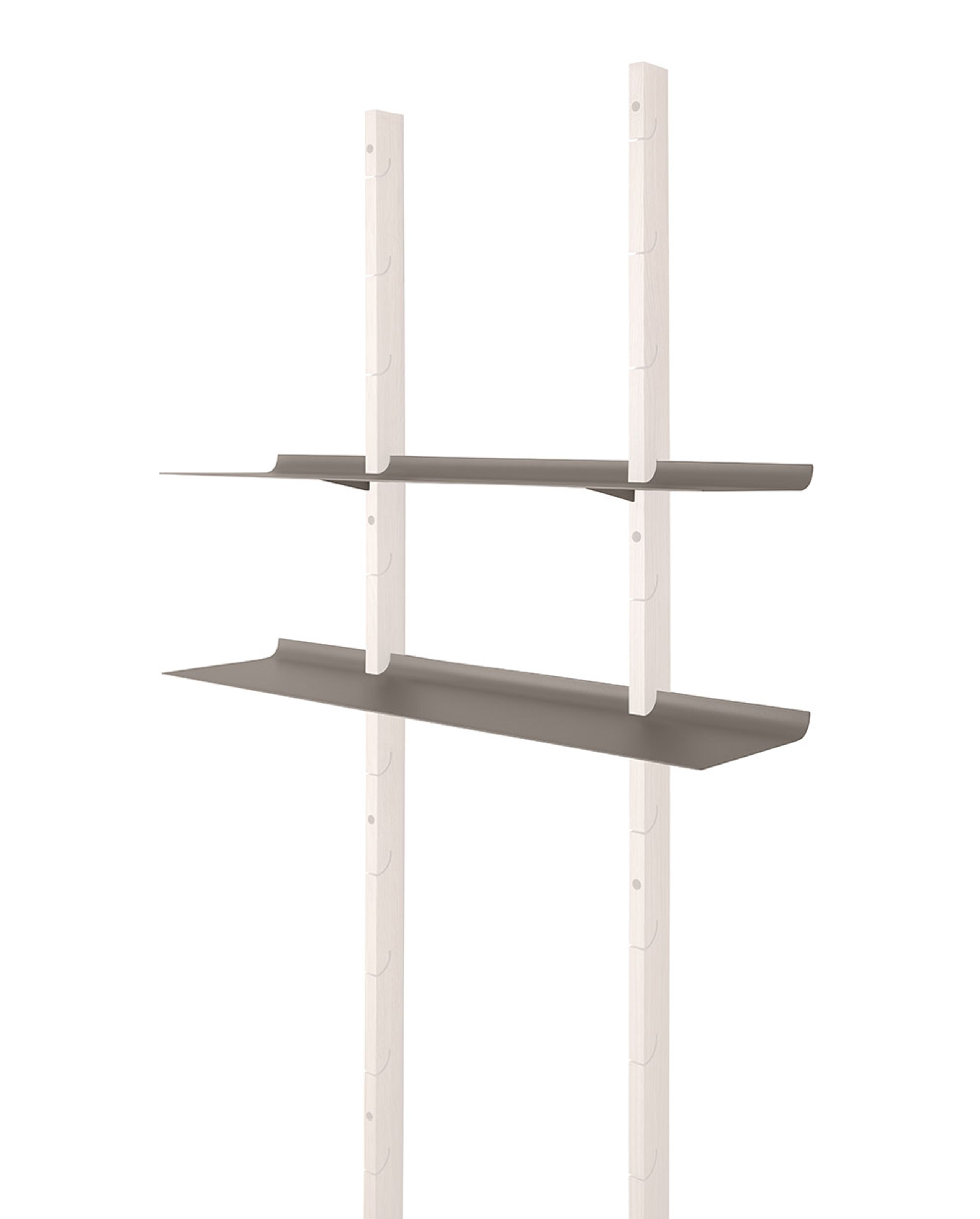 Eva Solo - Hyllor - Smile shelving system - Small Shelves / 2 pcs. Grey