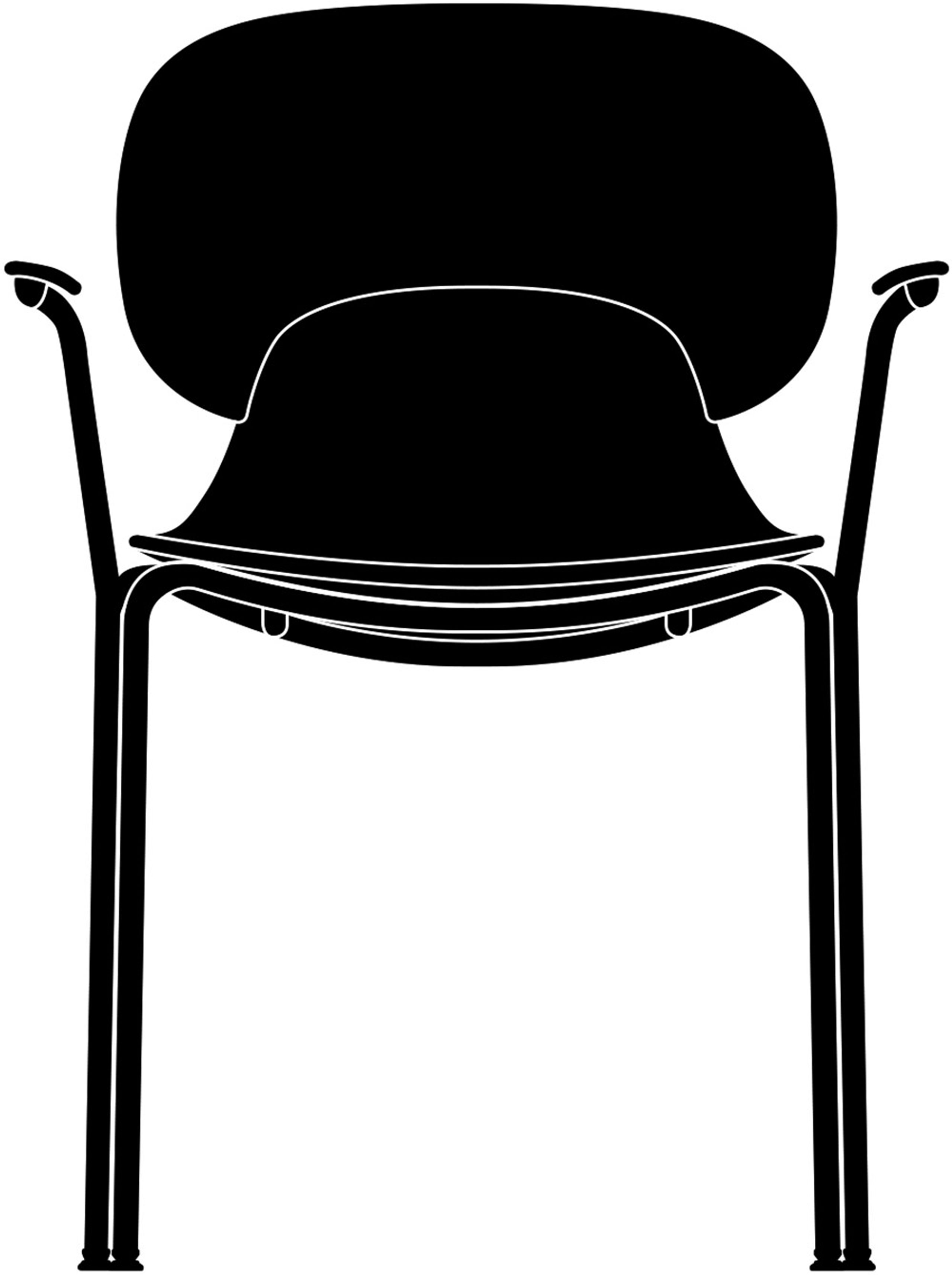 Eva Solo - Stol - Combo stol m. armlæn - Grå