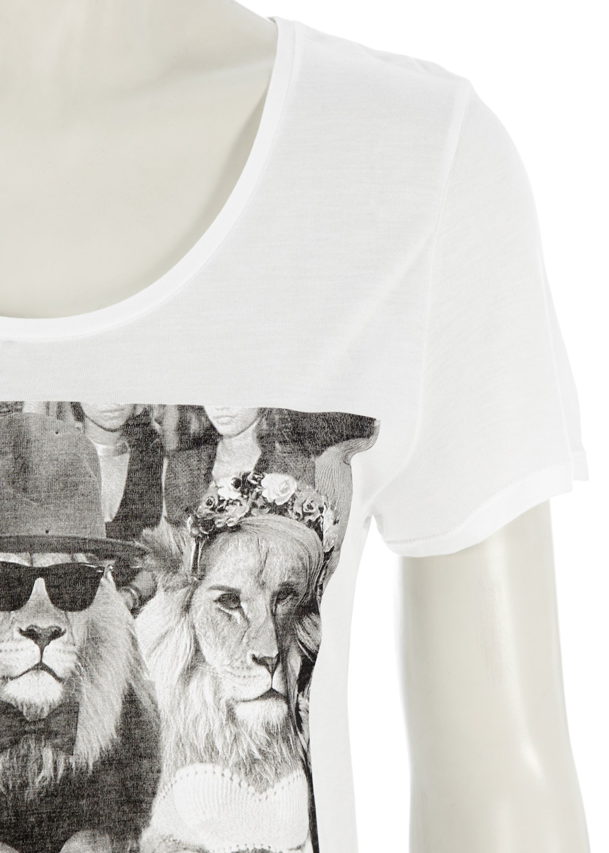 Fame on You Paris - T-shirt - Jungle Fashion no. 4 - Hvid