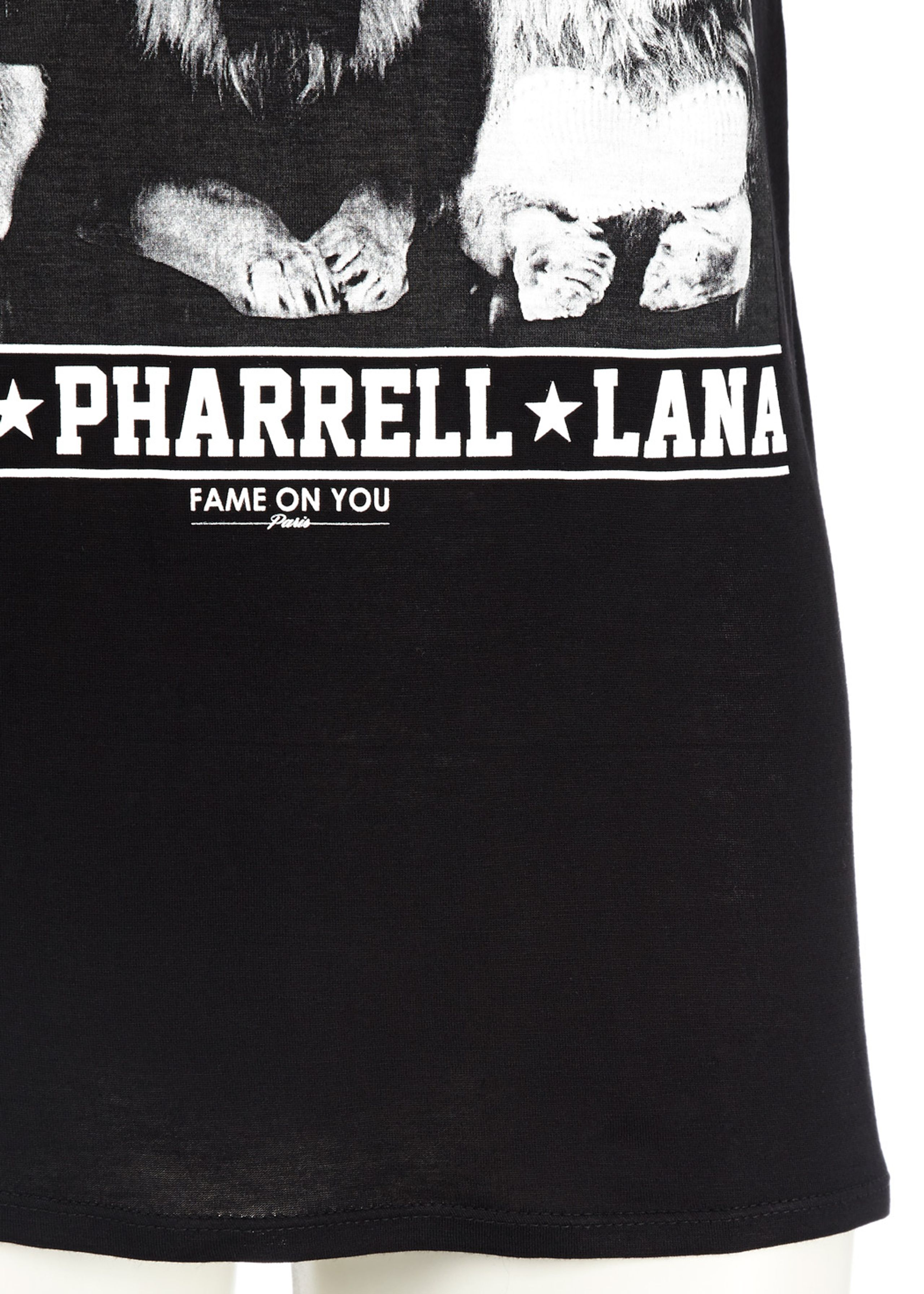 Fame on You Paris - T-shirt - Jungle Fashion no. 4 - Sort