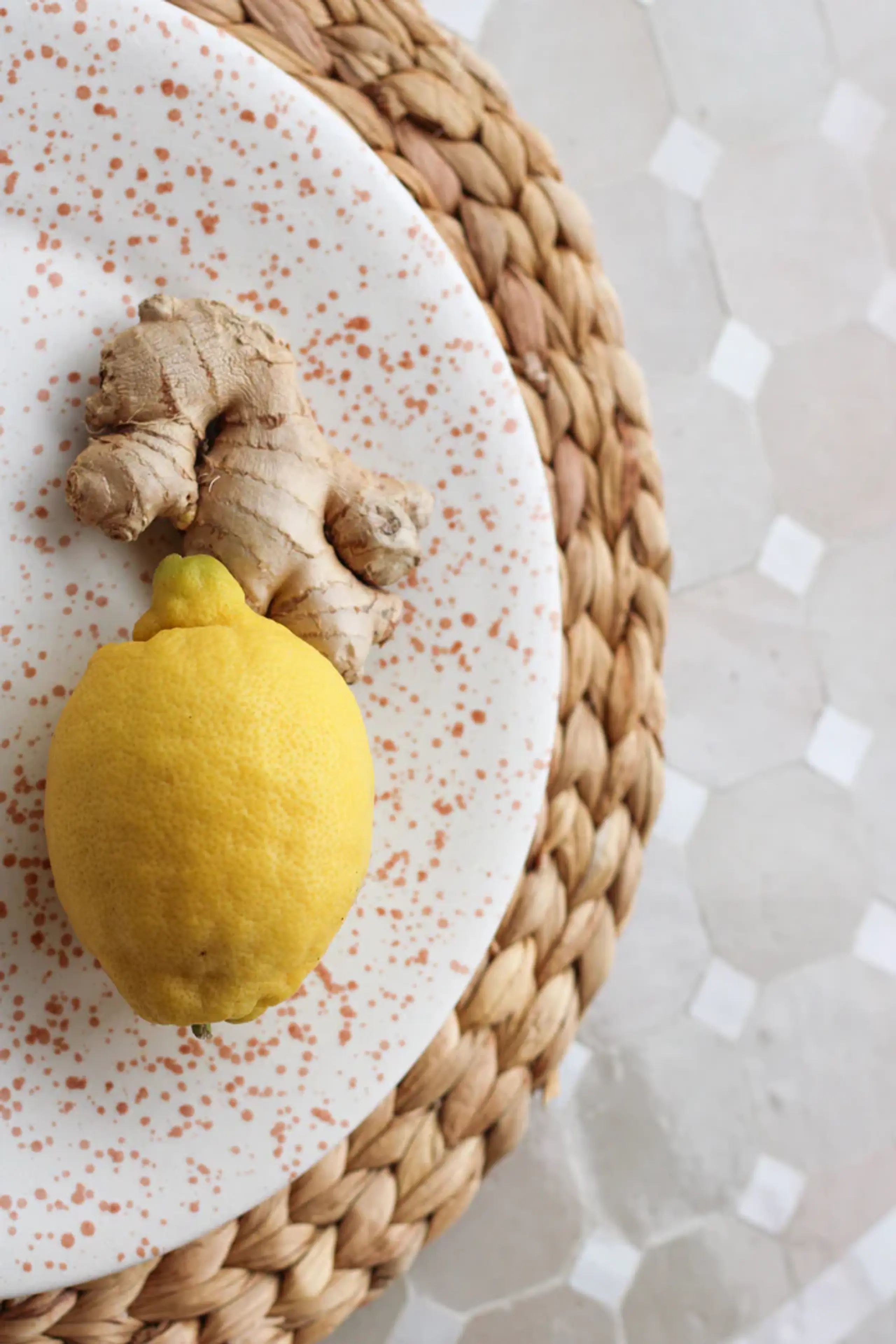 Familianna - Tallerken - Terazzo Dinner Plate - Terazzo Barcelona