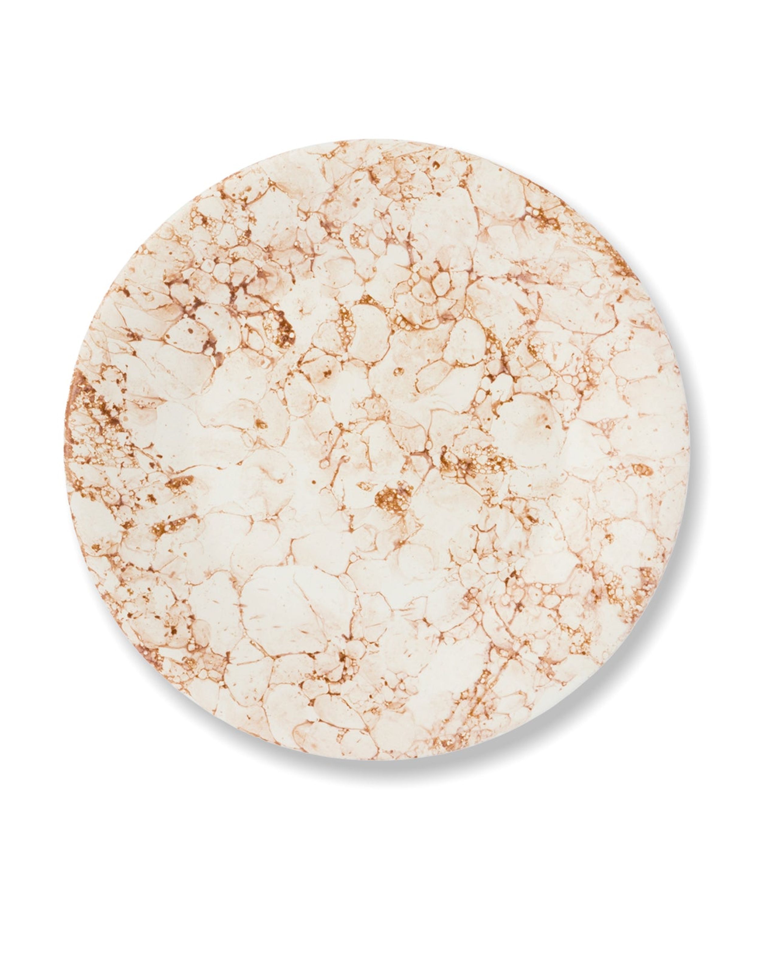 Familianna - Plate - Marble Christian Plate - Marble Rust