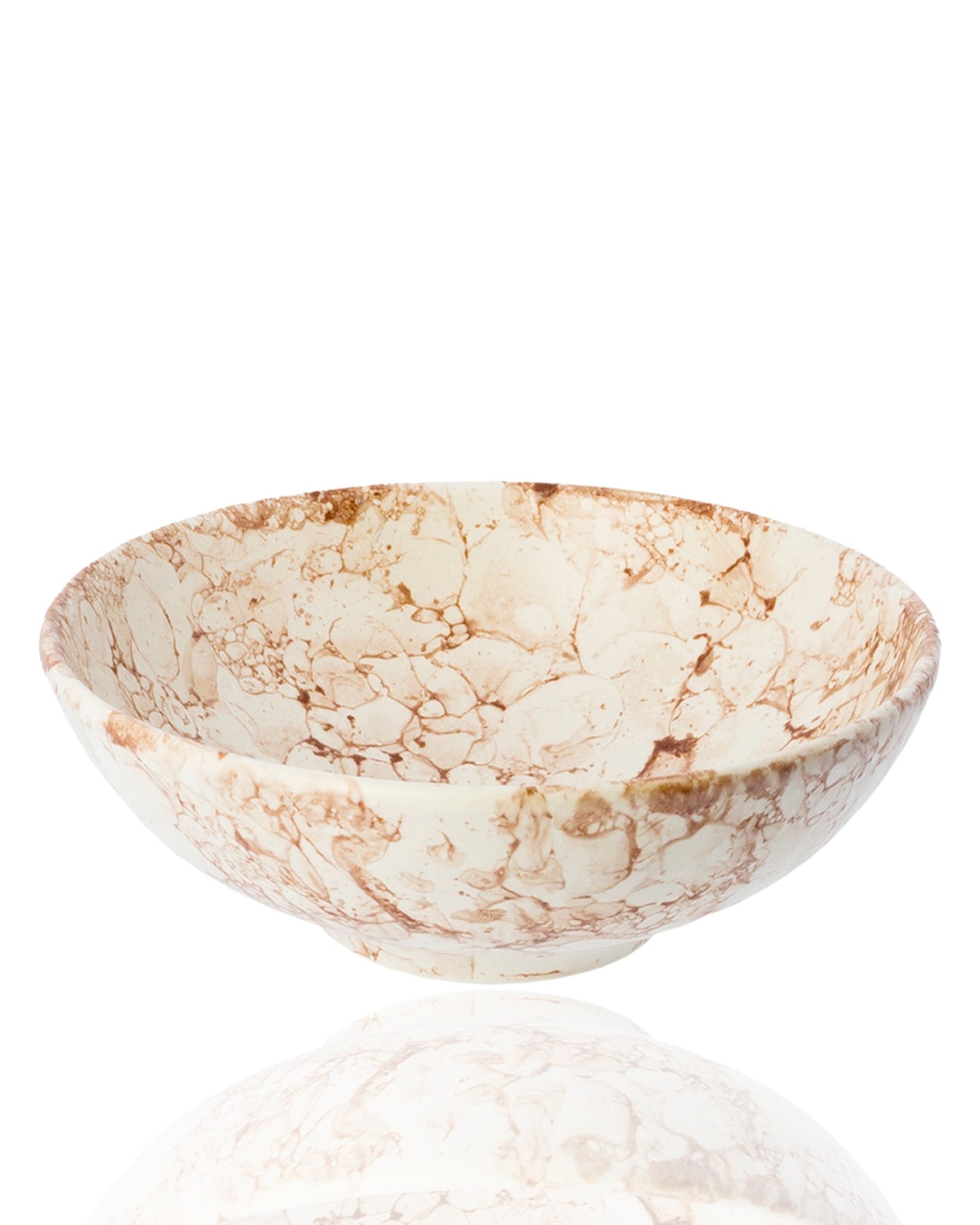 Familianna - - Marble Serving Bowl - Marble Rust
