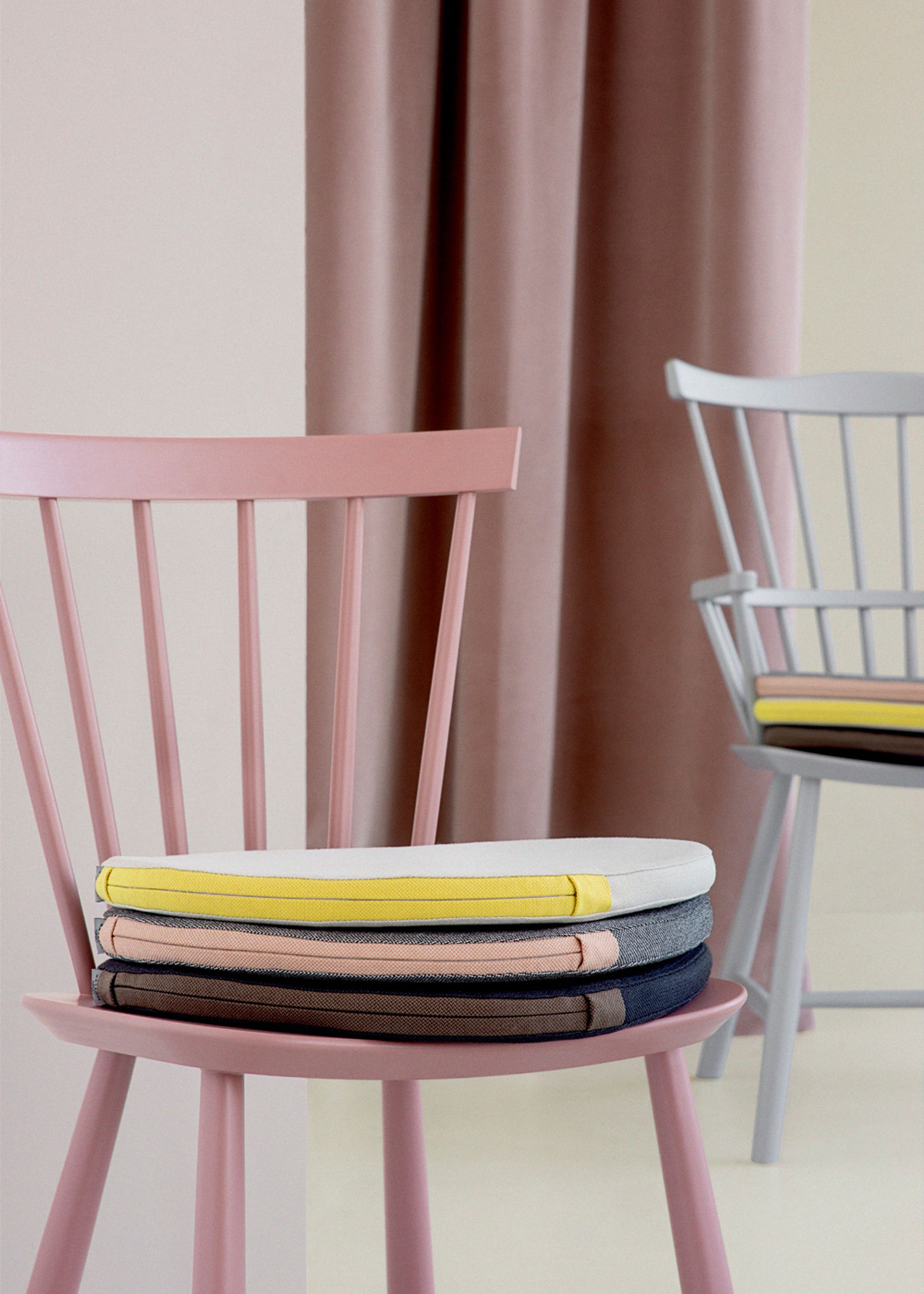 FDB Møbler / Furniture - - R4 Flid Cushion By Halstrøm & Odgaard ( Cushion for J46, J52B, J52G og J67 ) - Textile - Grey / Green