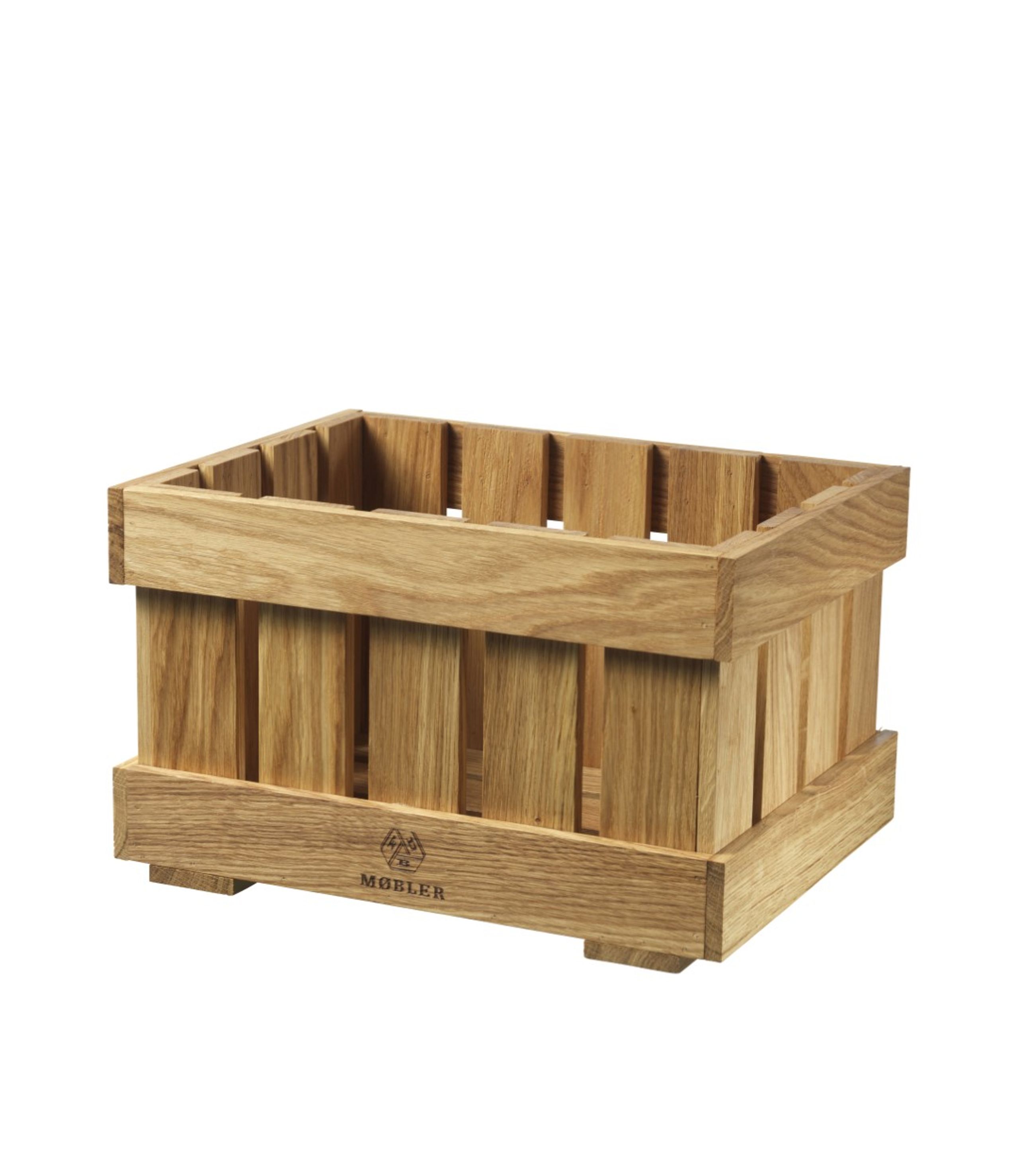 FDB Møbler / Furniture - Boîtes - X1 - Apple Boxes - Oak - Nature - Medium