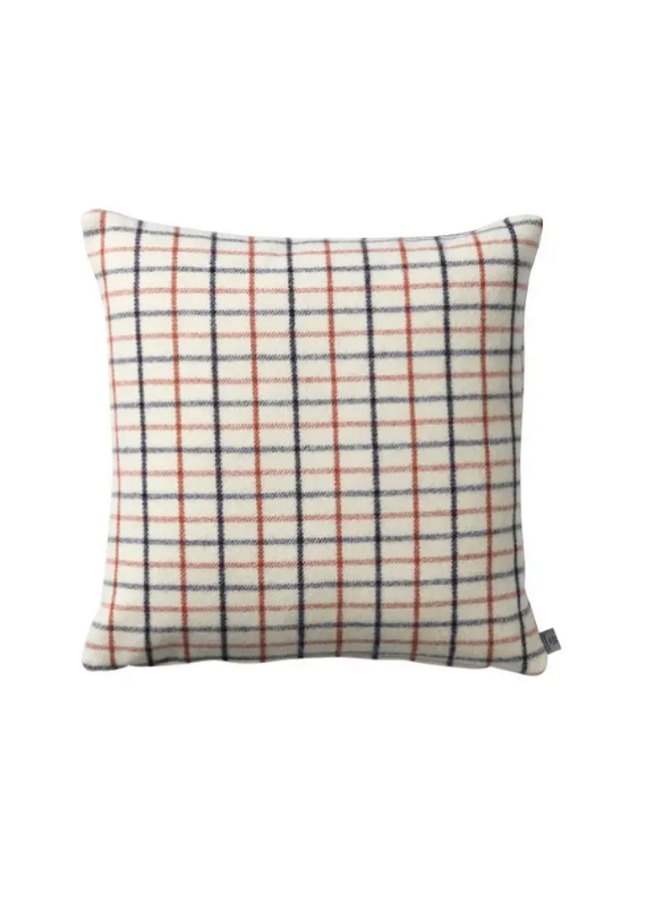 FDB Møbler / Furniture - Pillow - Pude - R16 Slotsholmen - Red / Black / White - Small