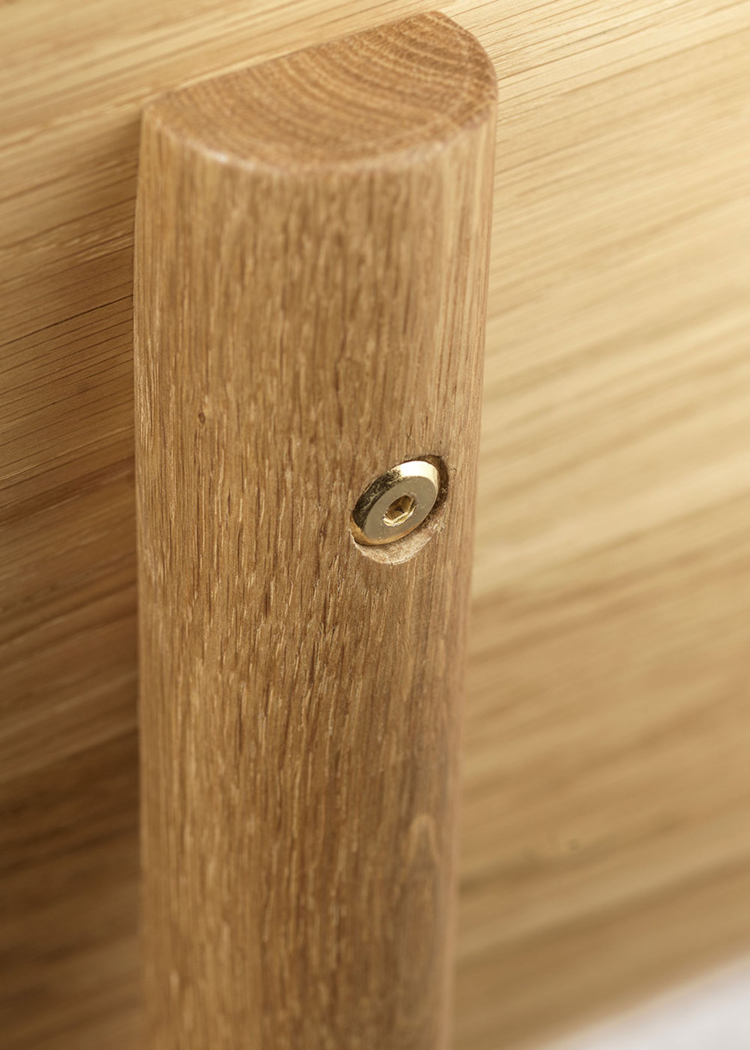 FDB Møbler / Furniture - Bed frame - G30 - Radius - Seng - Oak, Nature