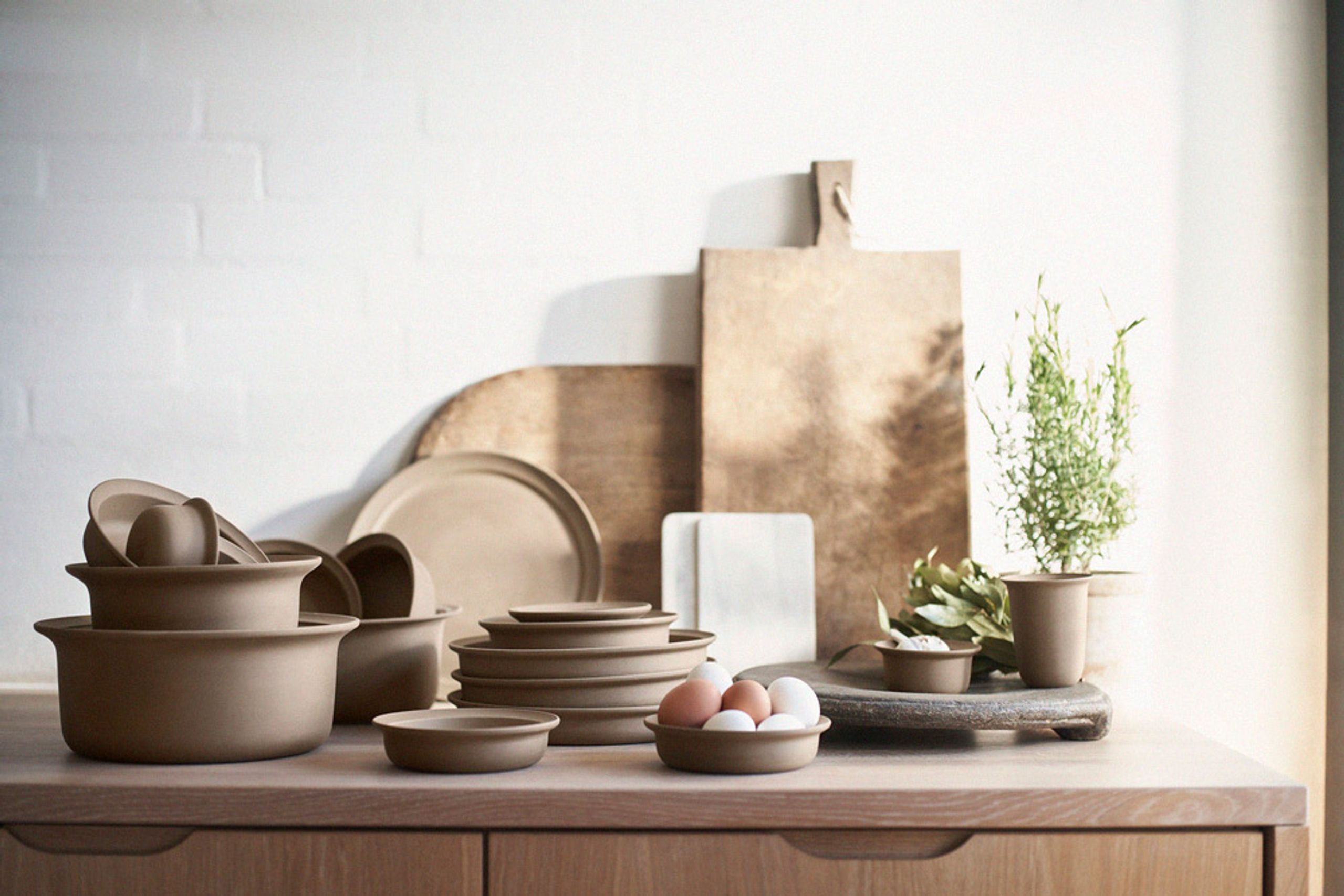 FDB Møbler / Furniture - Skål - Ildpot / Skåle - V23 - Låg til V21