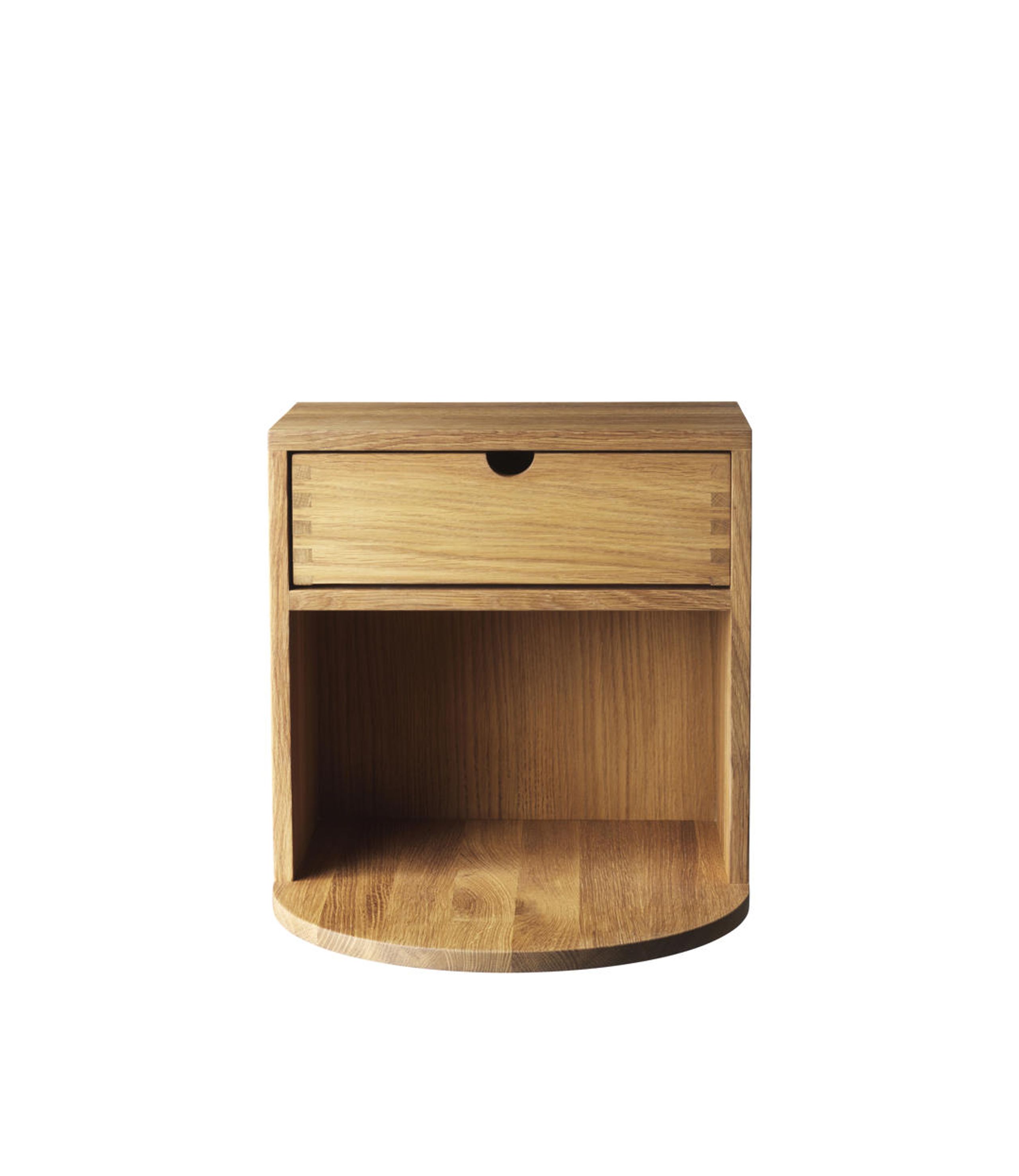 FDB Møbler / Furniture - Schrank - B99 Radius Vægskab af Mot & Bergstrøm - Eg natur / olieret