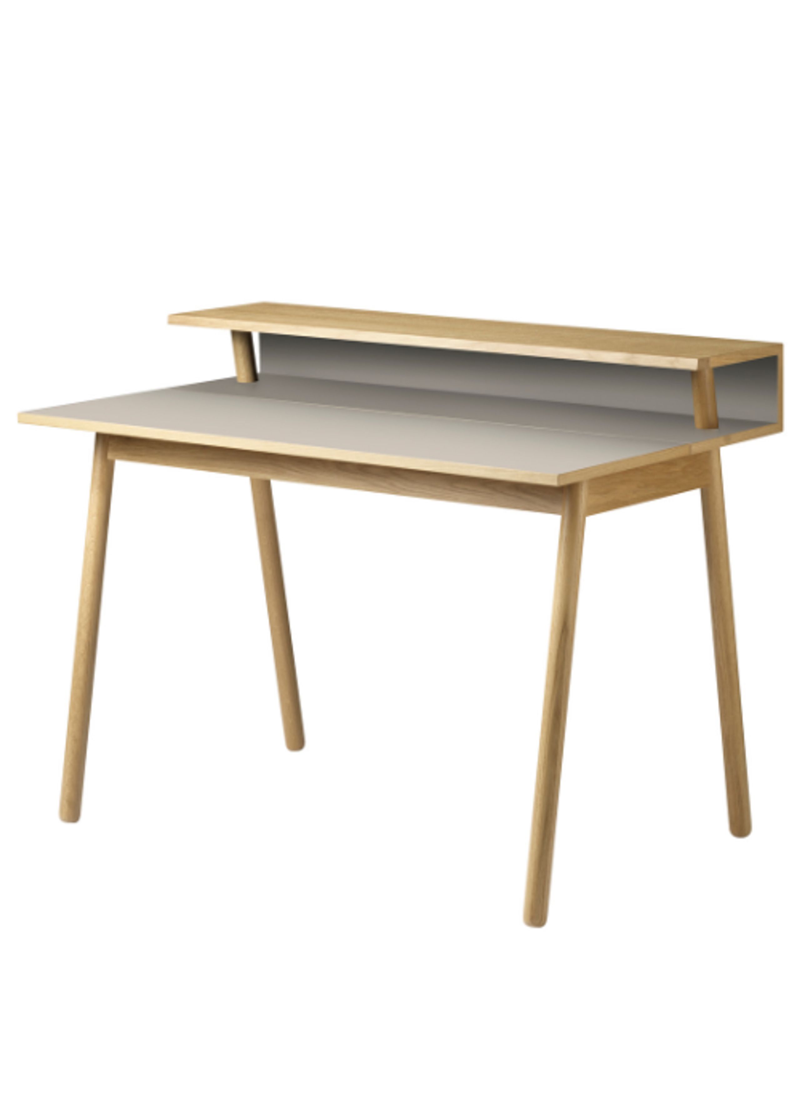 FDB Møbler / Furniture - Desk - C68 Nørrebro Skrivebord - Mushroom