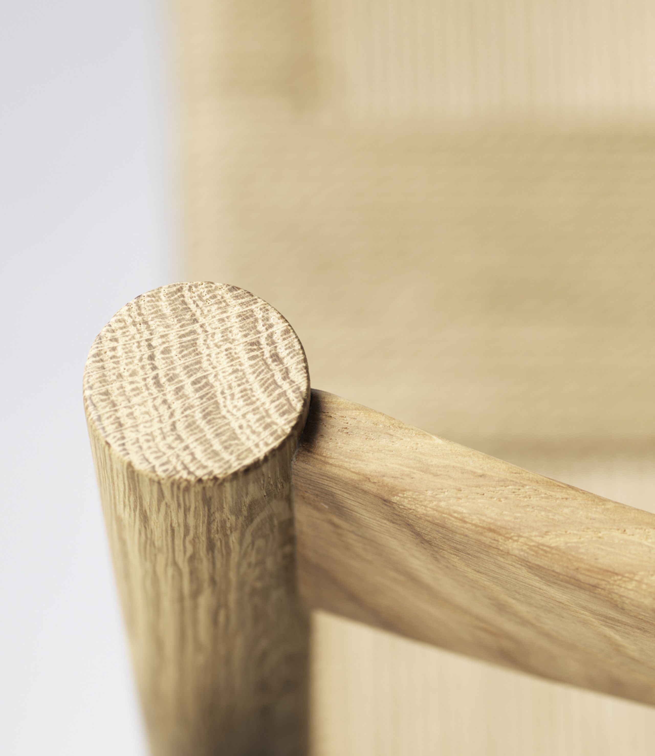 FDB Møbler / Furniture - Esstischstuhl - J178 Chair - Oak / Handwoven paper seat