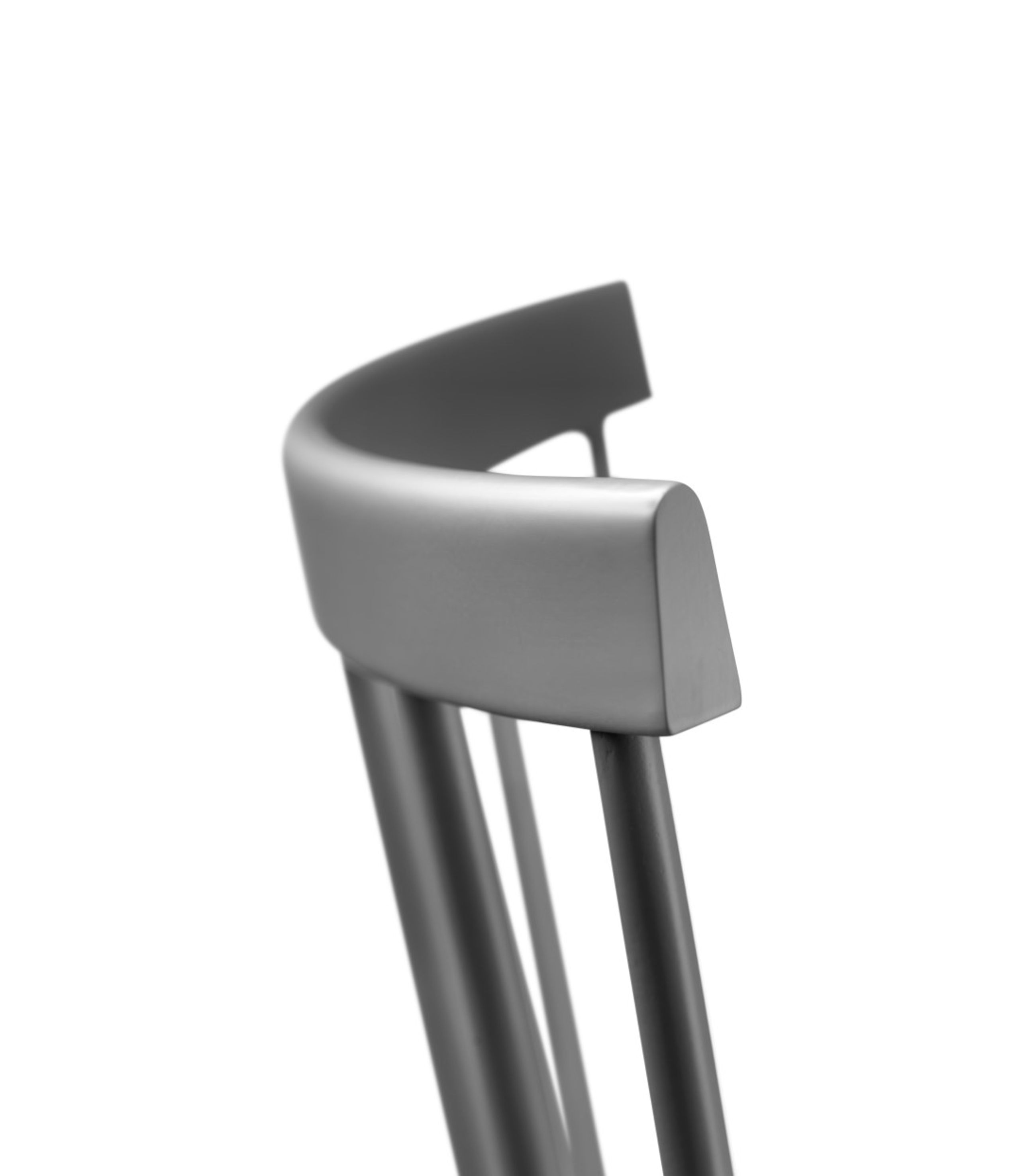 FDB Møbler / Furniture - Stol - J46 af Poul M. Volther - Bøg/Grå