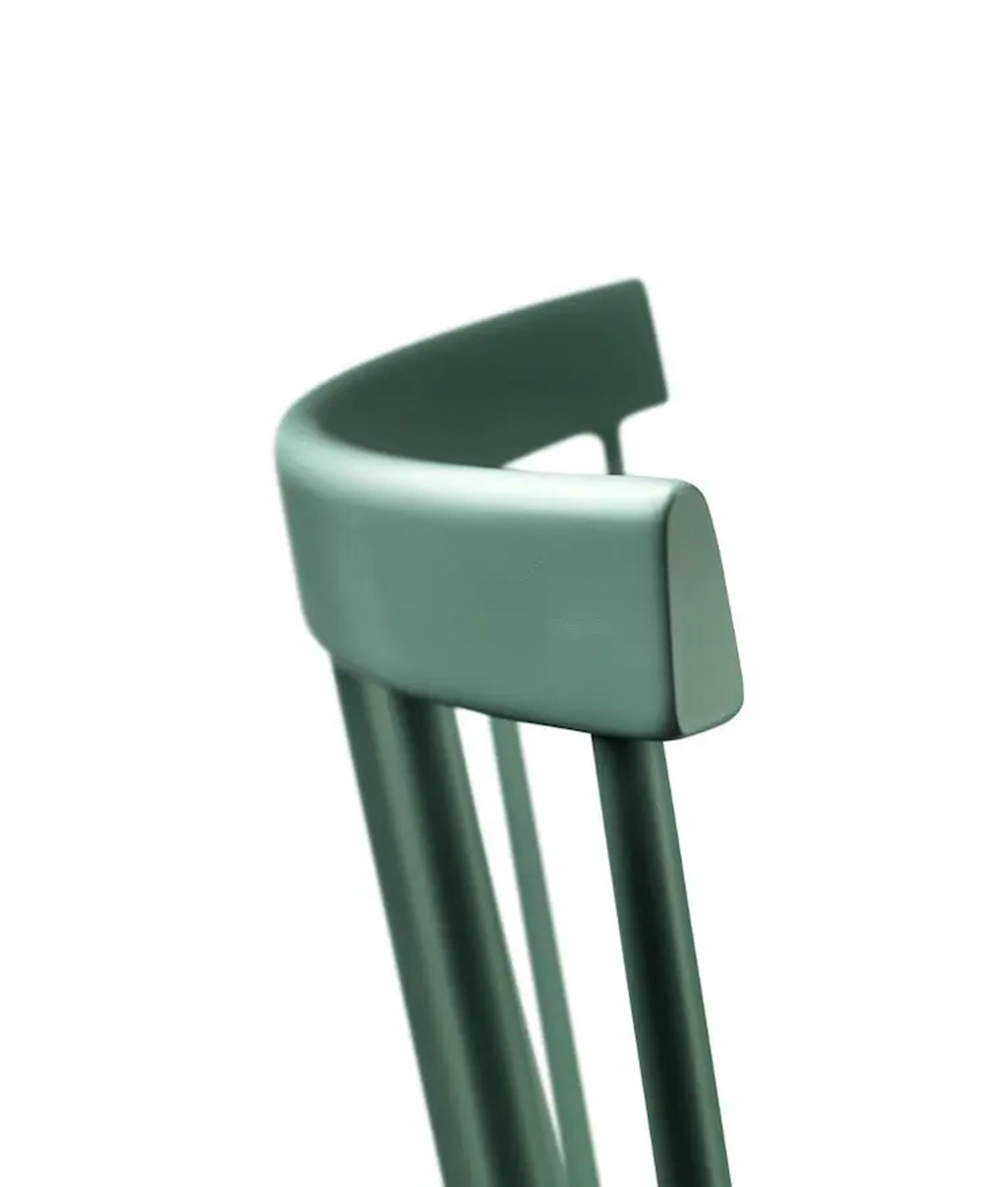 FDB Møbler / Furniture - Stuhl - J46 von Poul M. Volther - Beech/Dusty Green