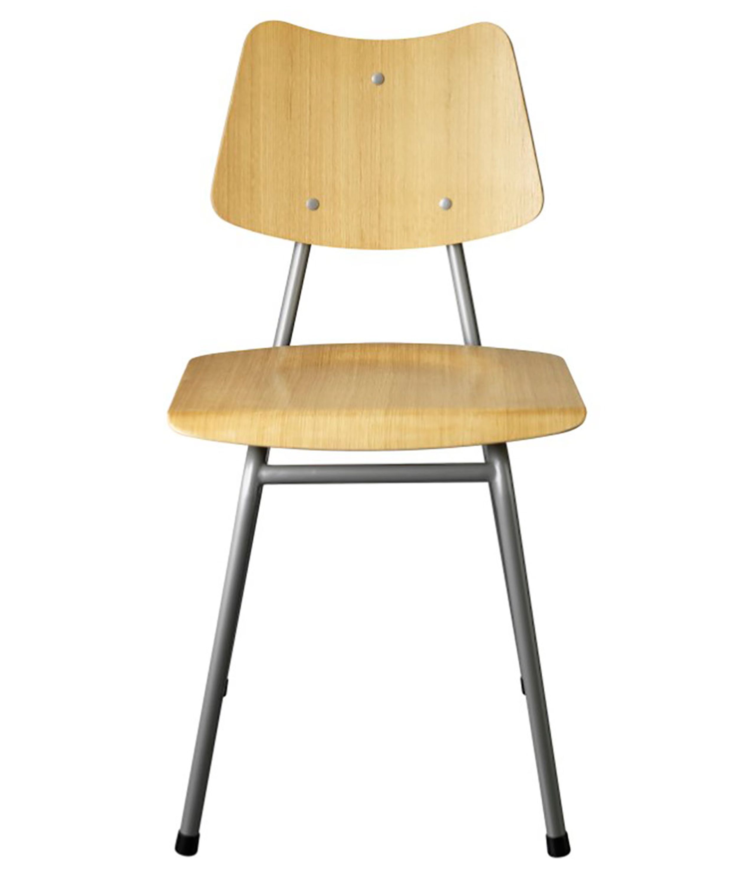 FDB Møbler / Furniture - Stol - J173 af Poul M. Volther - Eg / Gråt Stel