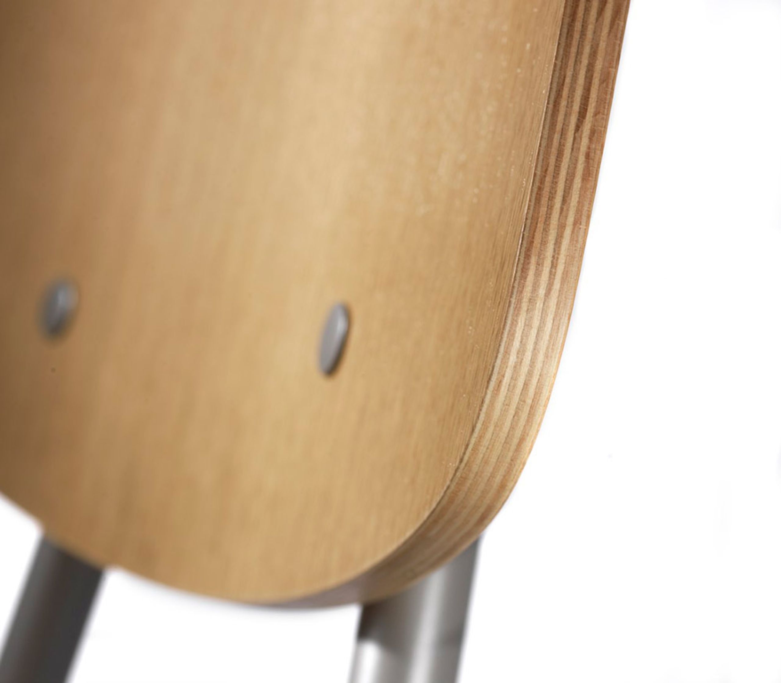 FDB Møbler / Furniture - Stol - J173 af Poul M. Volther - Eg / Gråt Stel