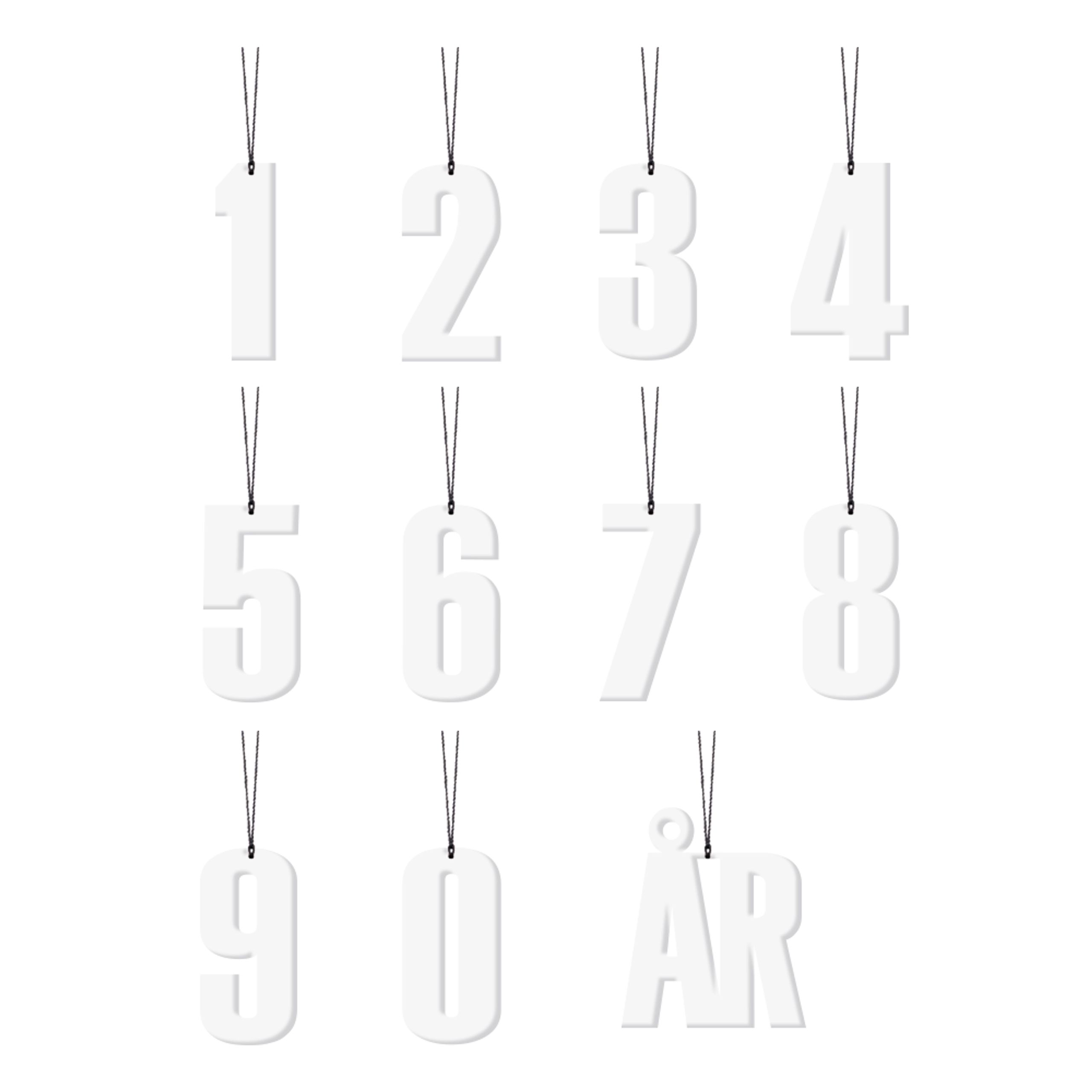 FELIUS Design - Pynt - 0-9 år - Hvid