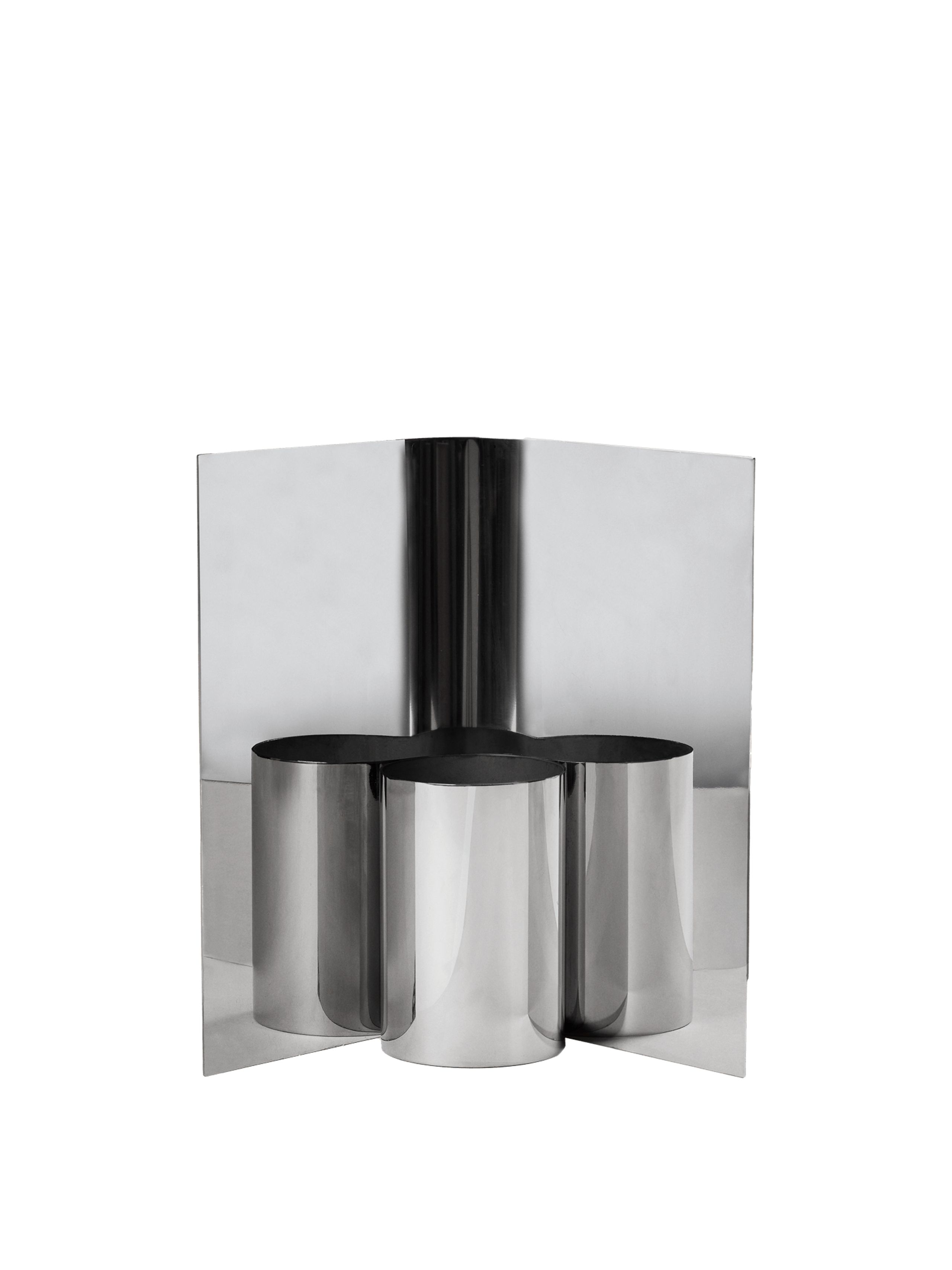 Ferm Living - Baby bouncer - Eddy Vase - Mirror Polished