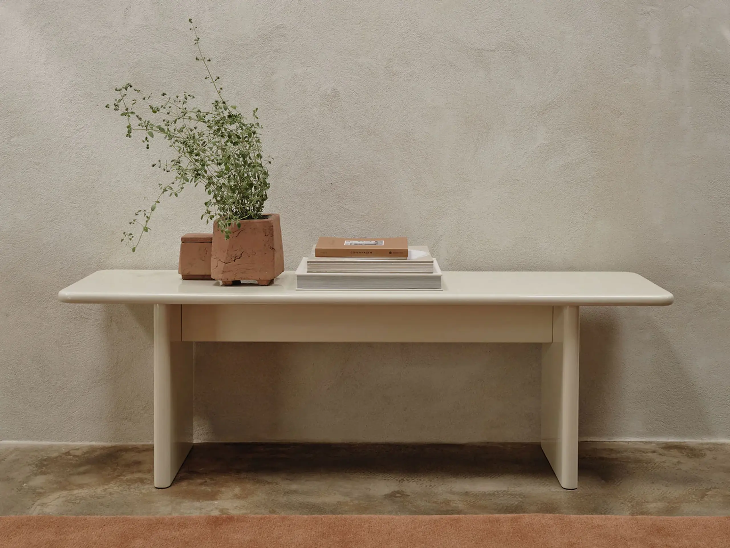 Ferm Living - Bench - Rink Bench 140 - Eggshell