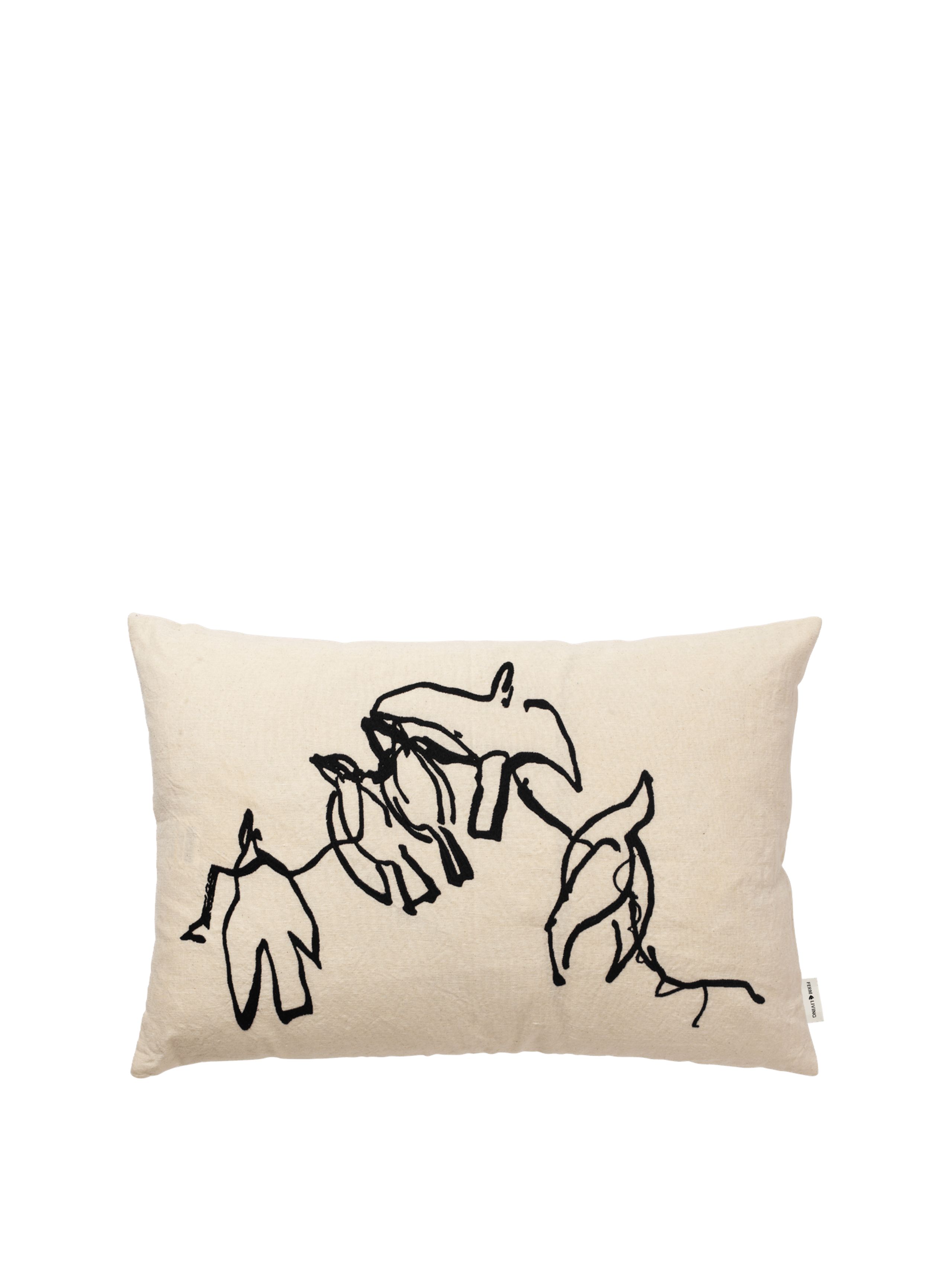 Ferm Living - Utensilios de repostería - Vuelo Cushion - Natural