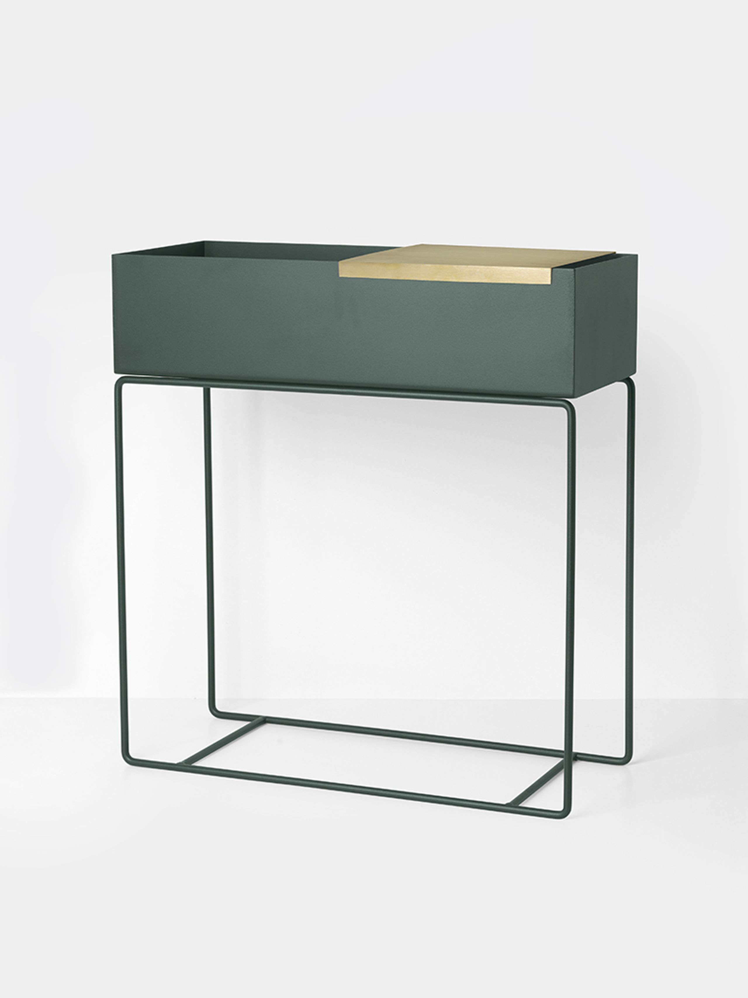 Ferm Living - Tray - Brass Tray For Plant Box - Brass