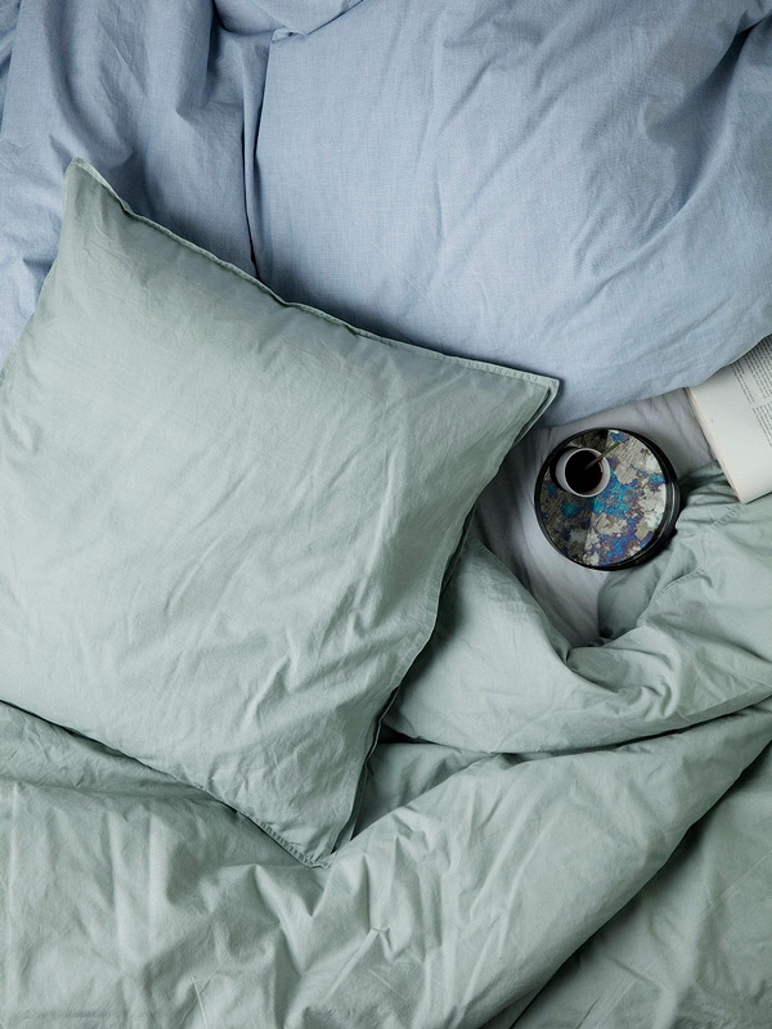 Ferm Living - Tray - Coupled Tray - Round Small - Blue